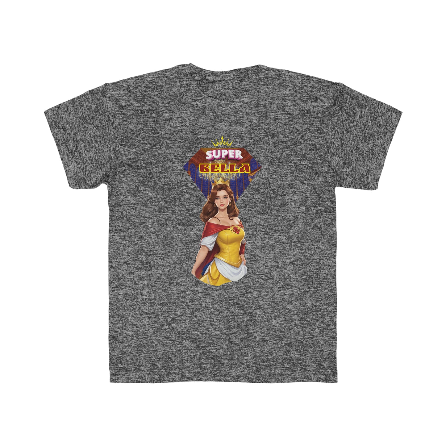 Camiseta de corte regular para niños - Princesas Heroína Bella