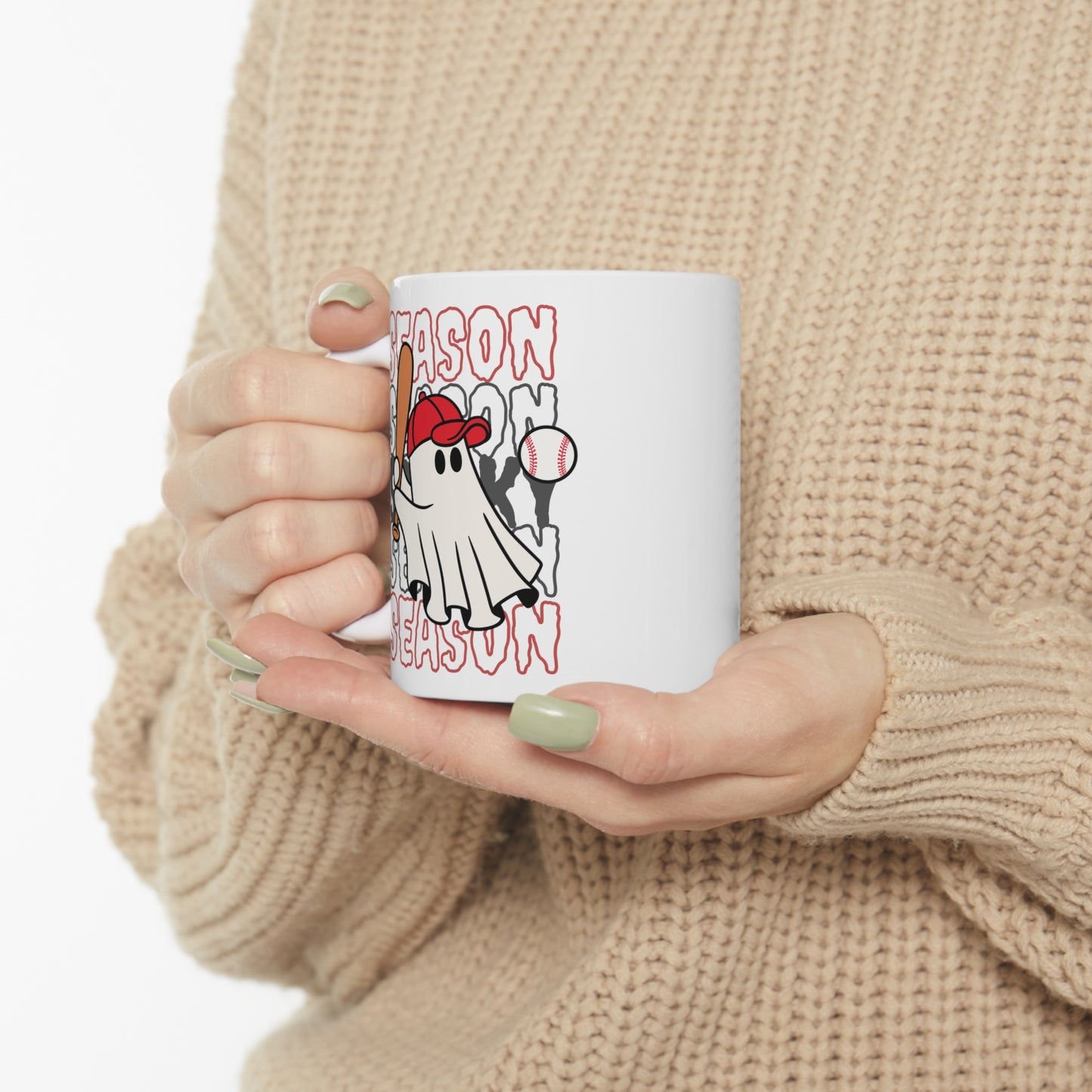 Taza de Cerámica 11oz - Halloween - Pequeño Fantasma - 19