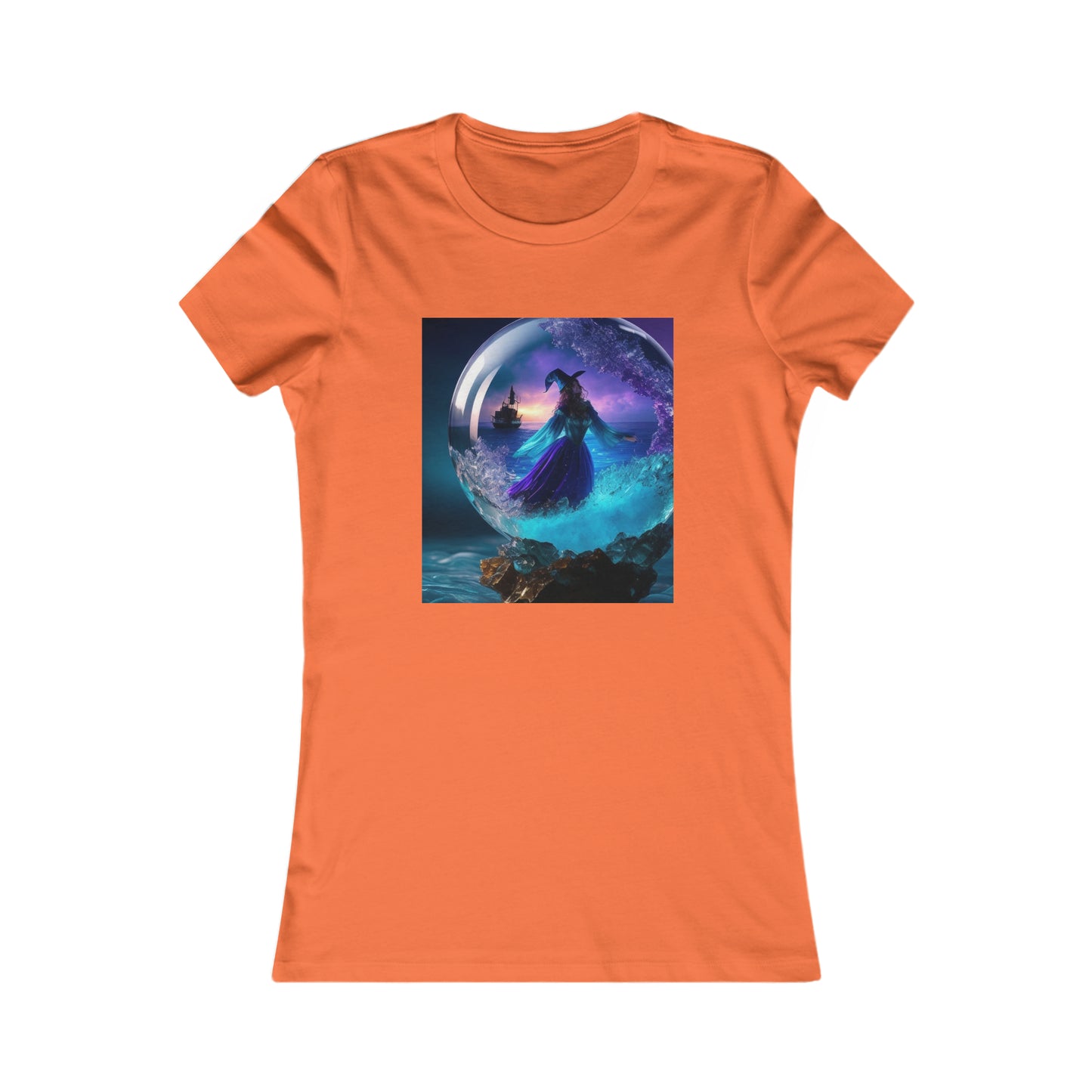 Camiseta favorita de las mujeres - Halloween Witch AI - 01