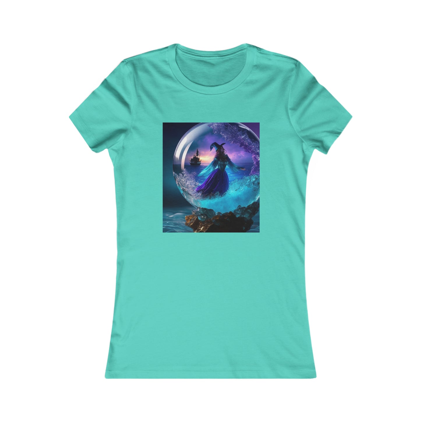 Camiseta favorita de las mujeres - Halloween Witch AI - 01