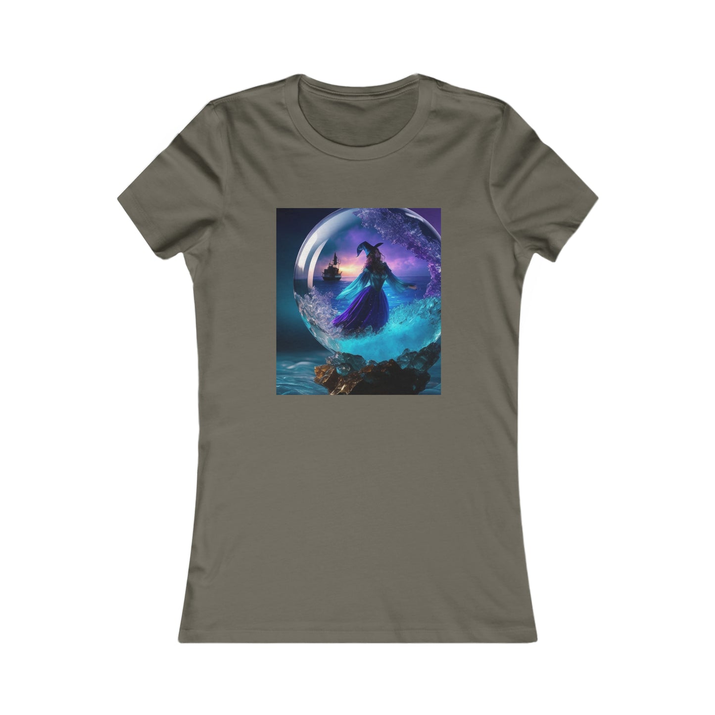 T-shirt préféré des femmes - Halloween Witch AI - 01