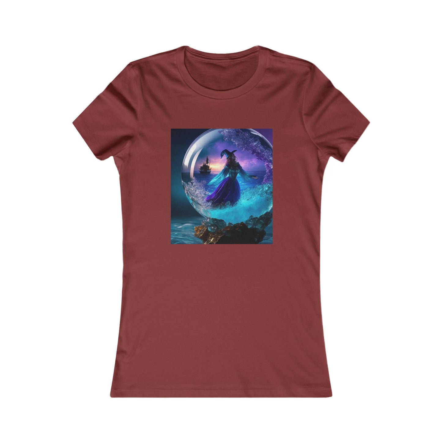 T-shirt préféré des femmes - Halloween Witch AI - 01