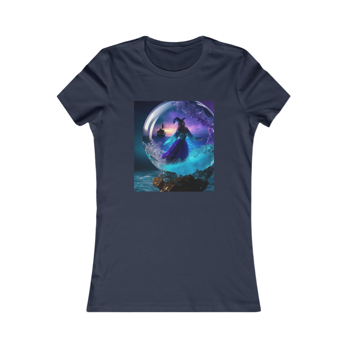 T-shirt préféré des femmes - Halloween Witch AI - 01