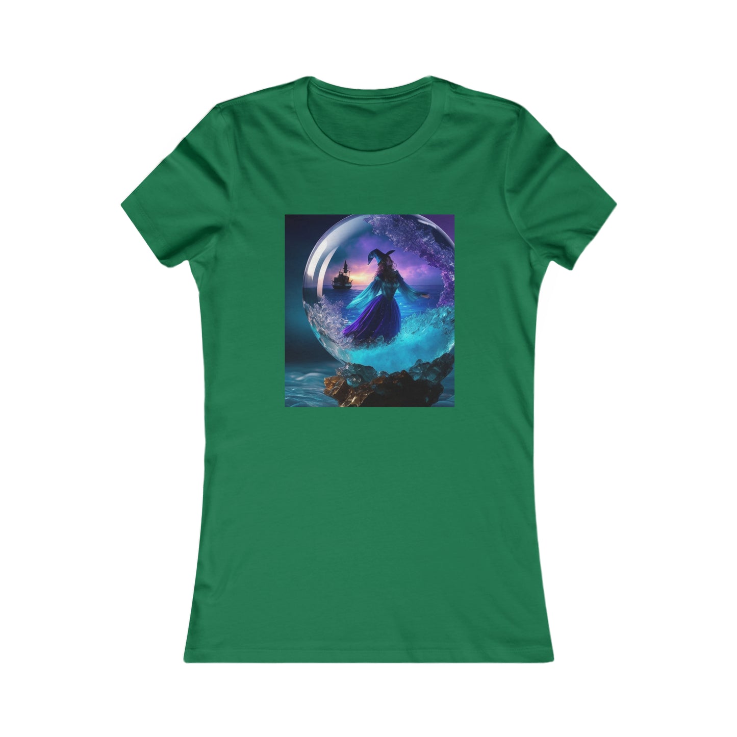 Camiseta favorita de las mujeres - Halloween Witch AI - 01