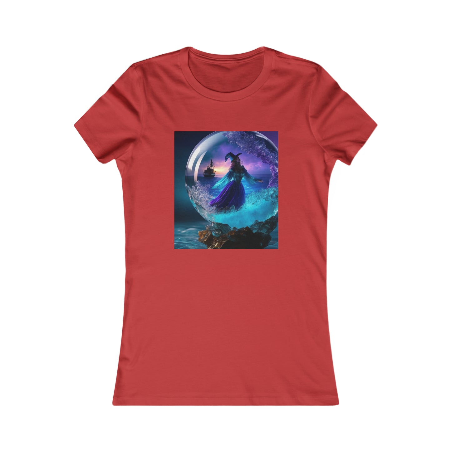 T-shirt préféré des femmes - Halloween Witch AI - 01