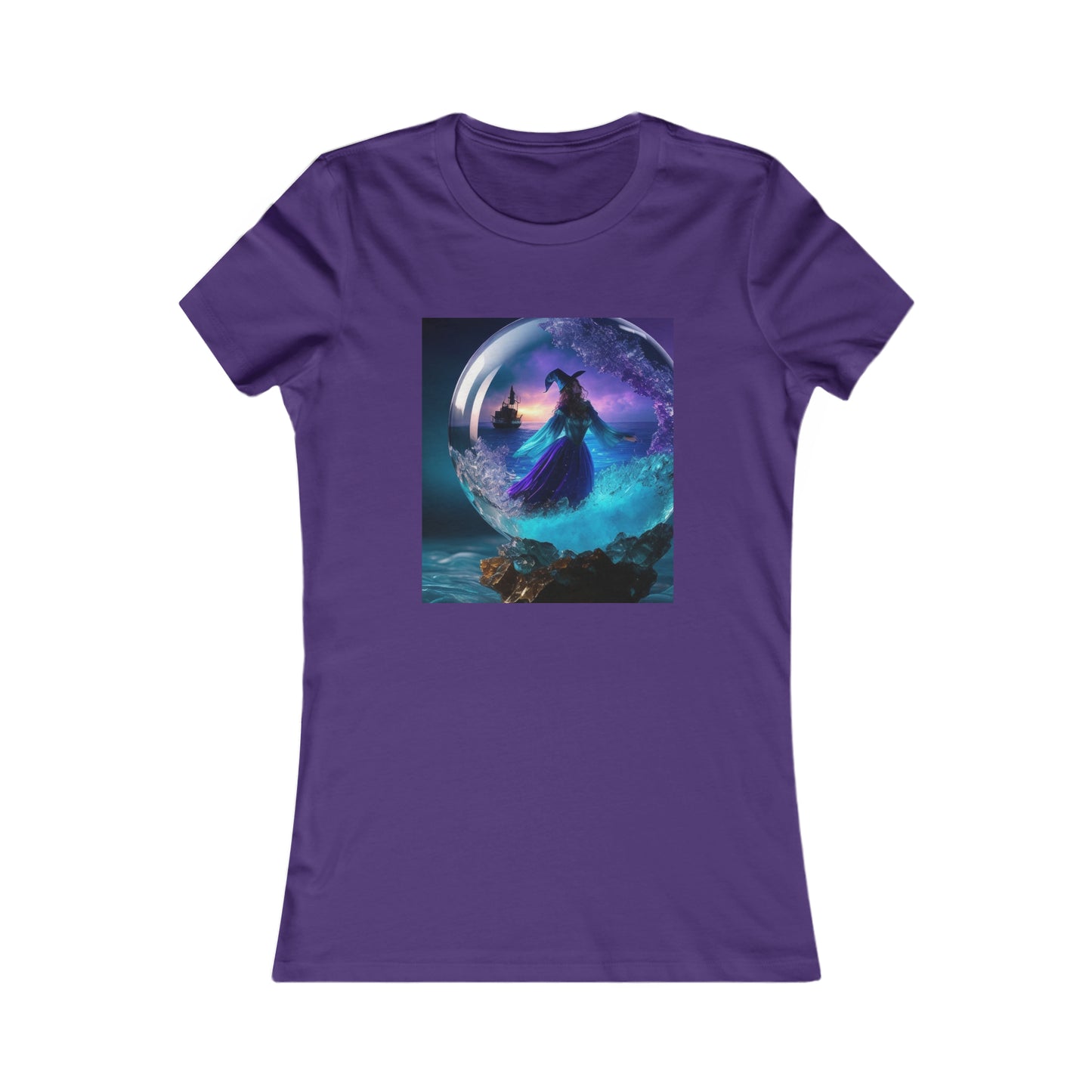 T-shirt préféré des femmes - Halloween Witch AI - 01