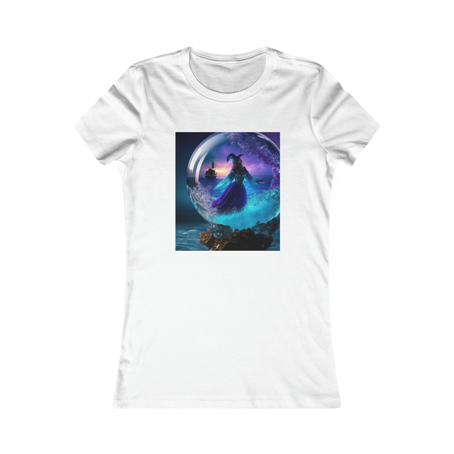 Women's Favorite Tee - Halloween Witch AI - 01