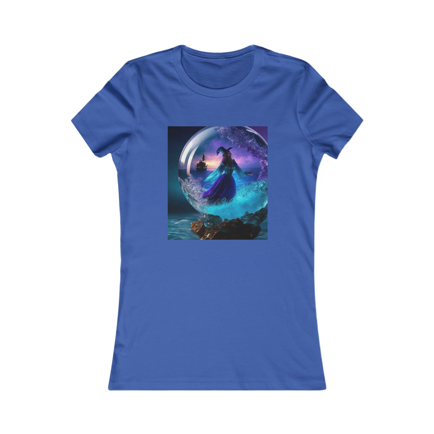 Camiseta favorita de las mujeres - Halloween Witch AI - 01