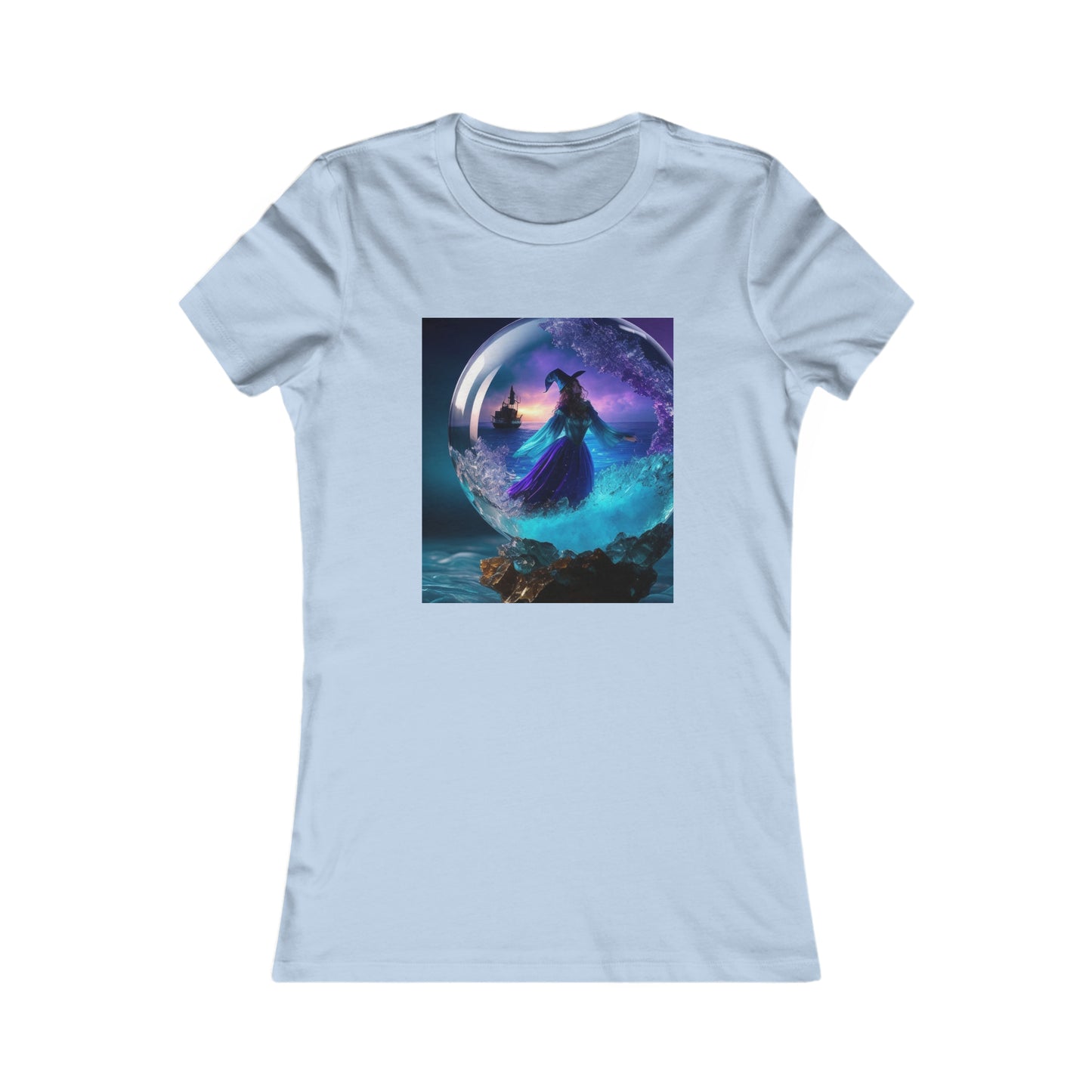 Camiseta favorita de las mujeres - Halloween Witch AI - 01