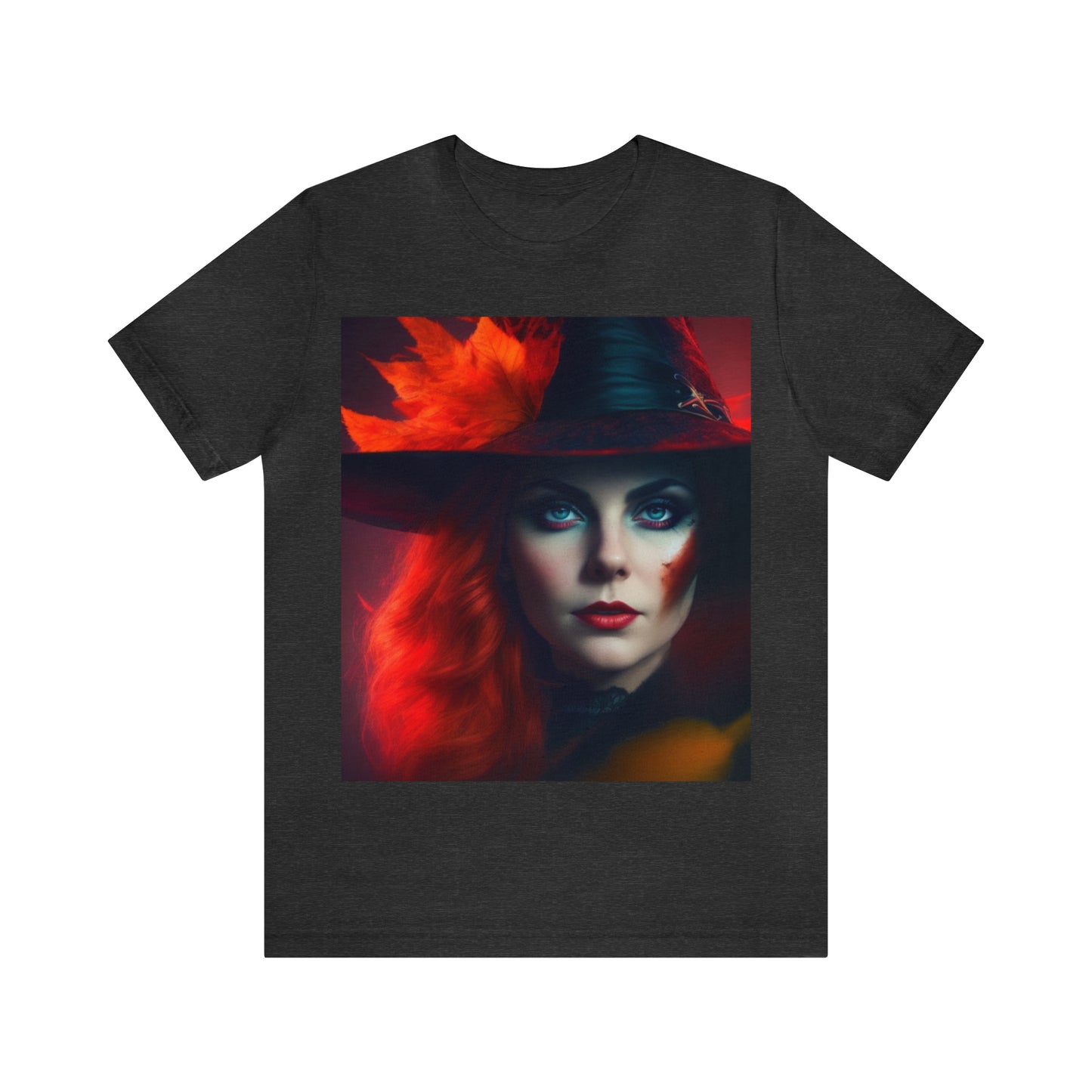 Camiseta de manga corta unisex Jersey - Halloween Witch AI - 03