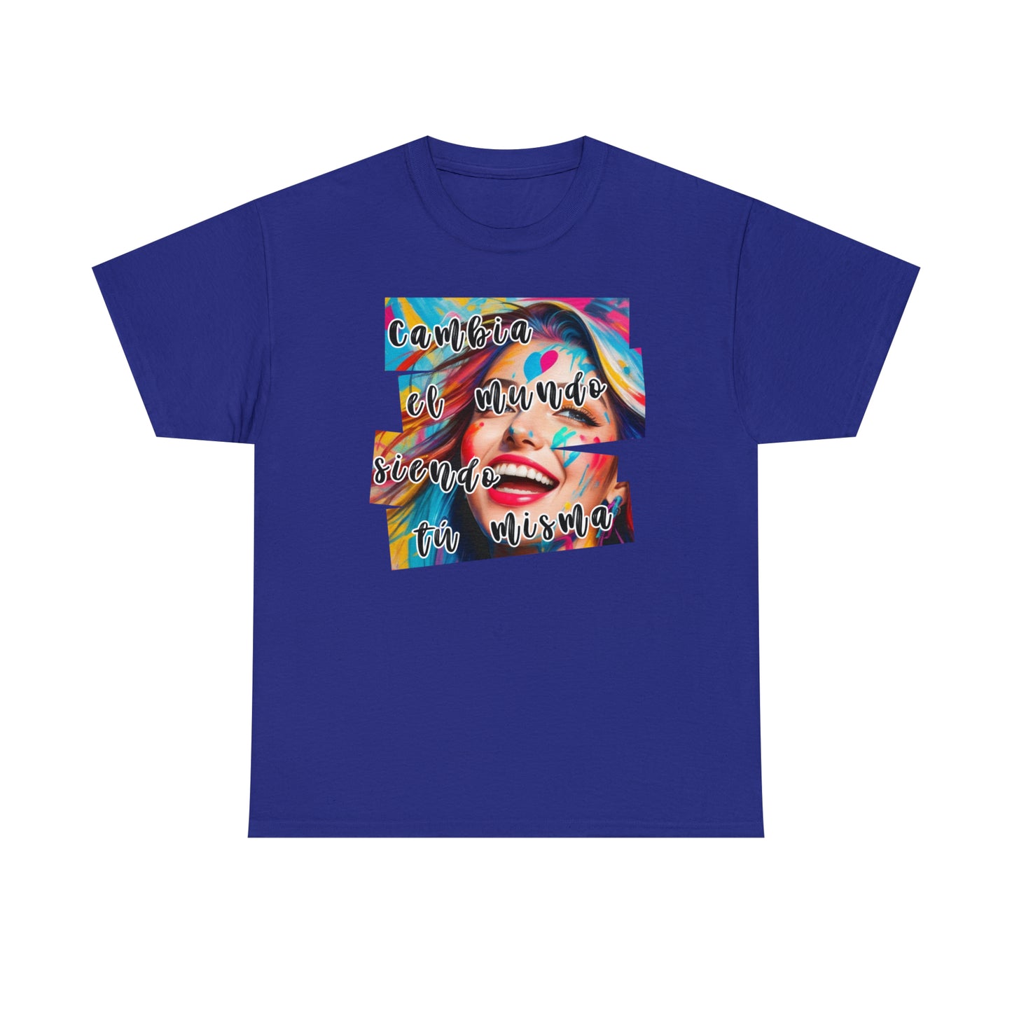 Camiseta unisex de algodón pesado - Amor y libertad - 01