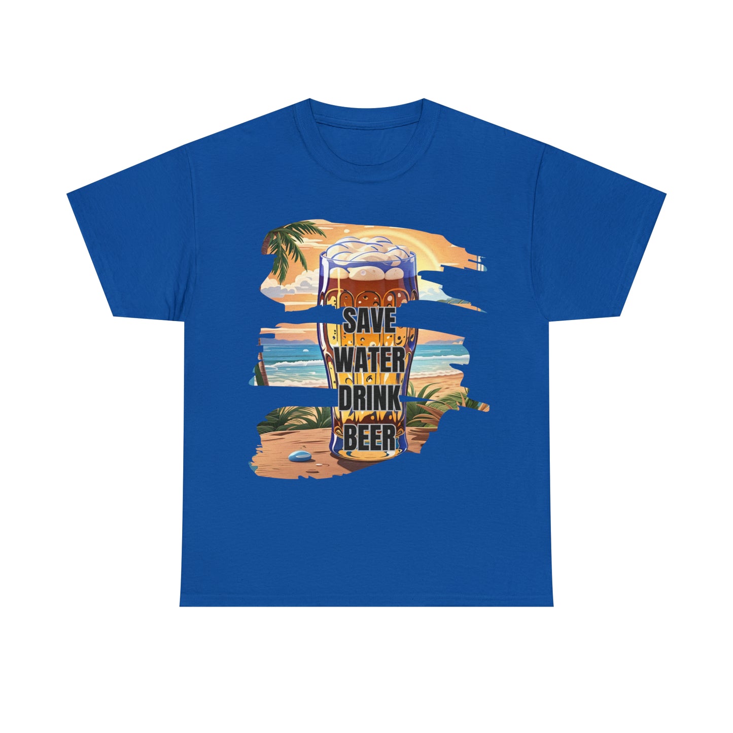 Camiseta unisex de algodón pesado - Vaso de cerveza