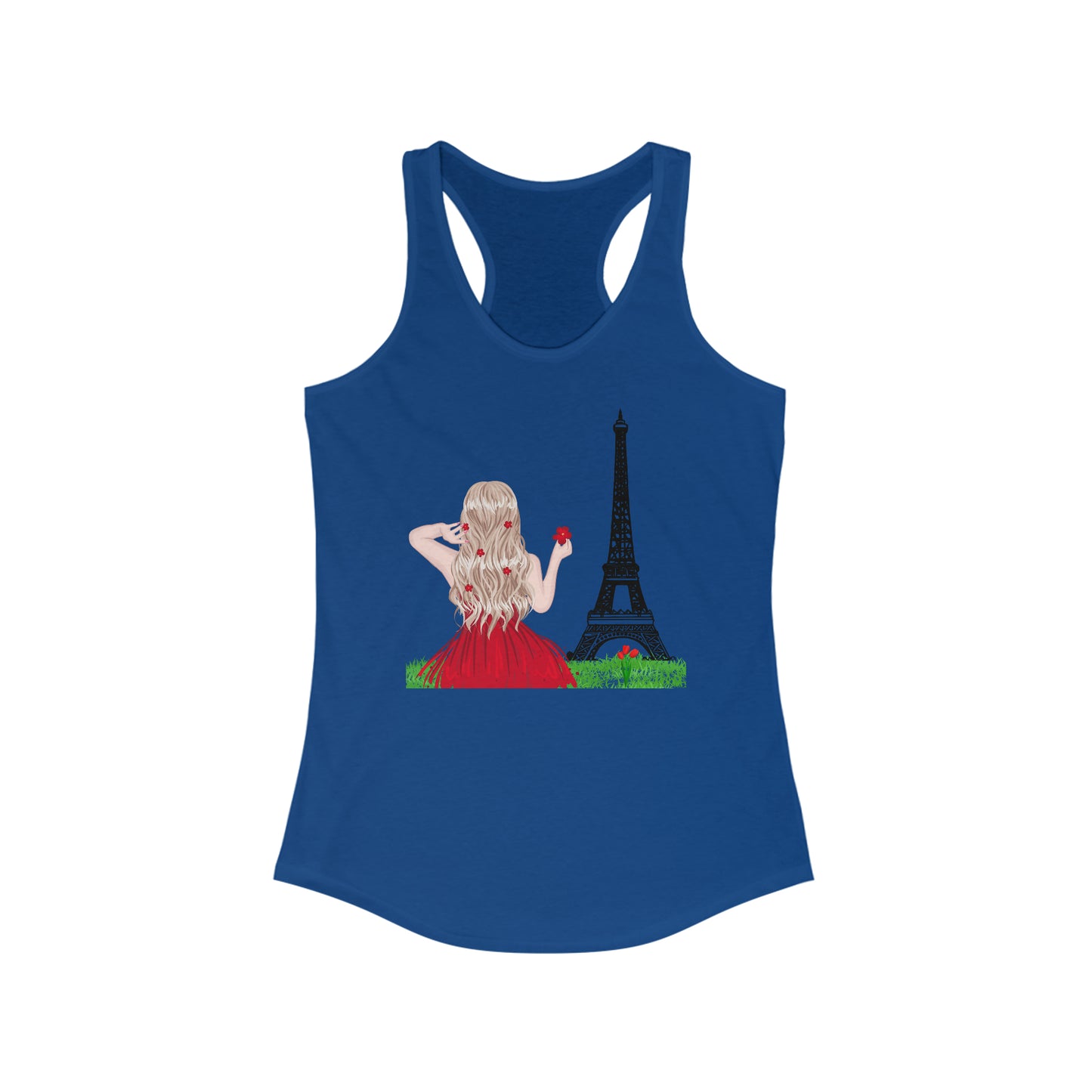 Camiseta sin mangas ideal con espalda cruzada para mujer - Girl in Paris