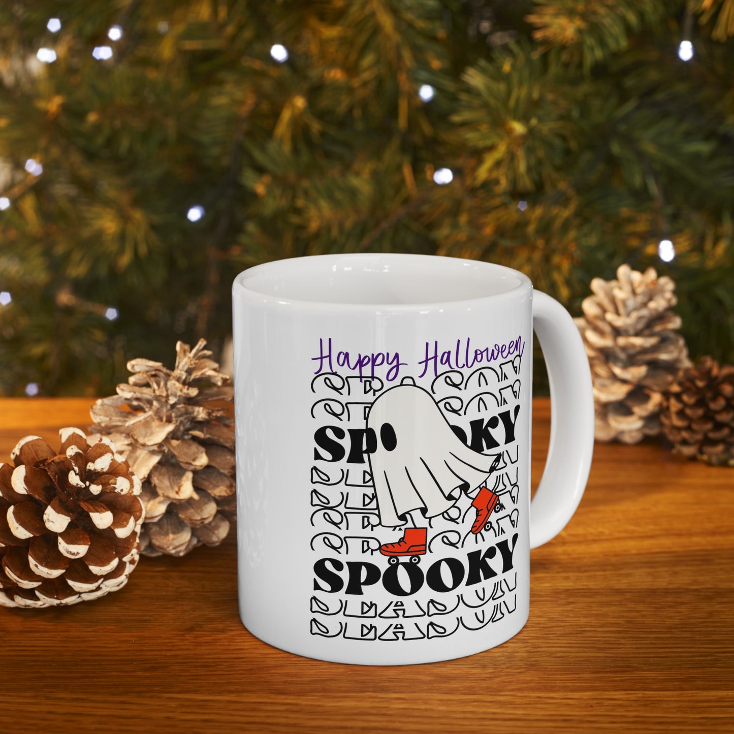 Mug en céramique 11oz - Halloween - Petit Fantôme - 10