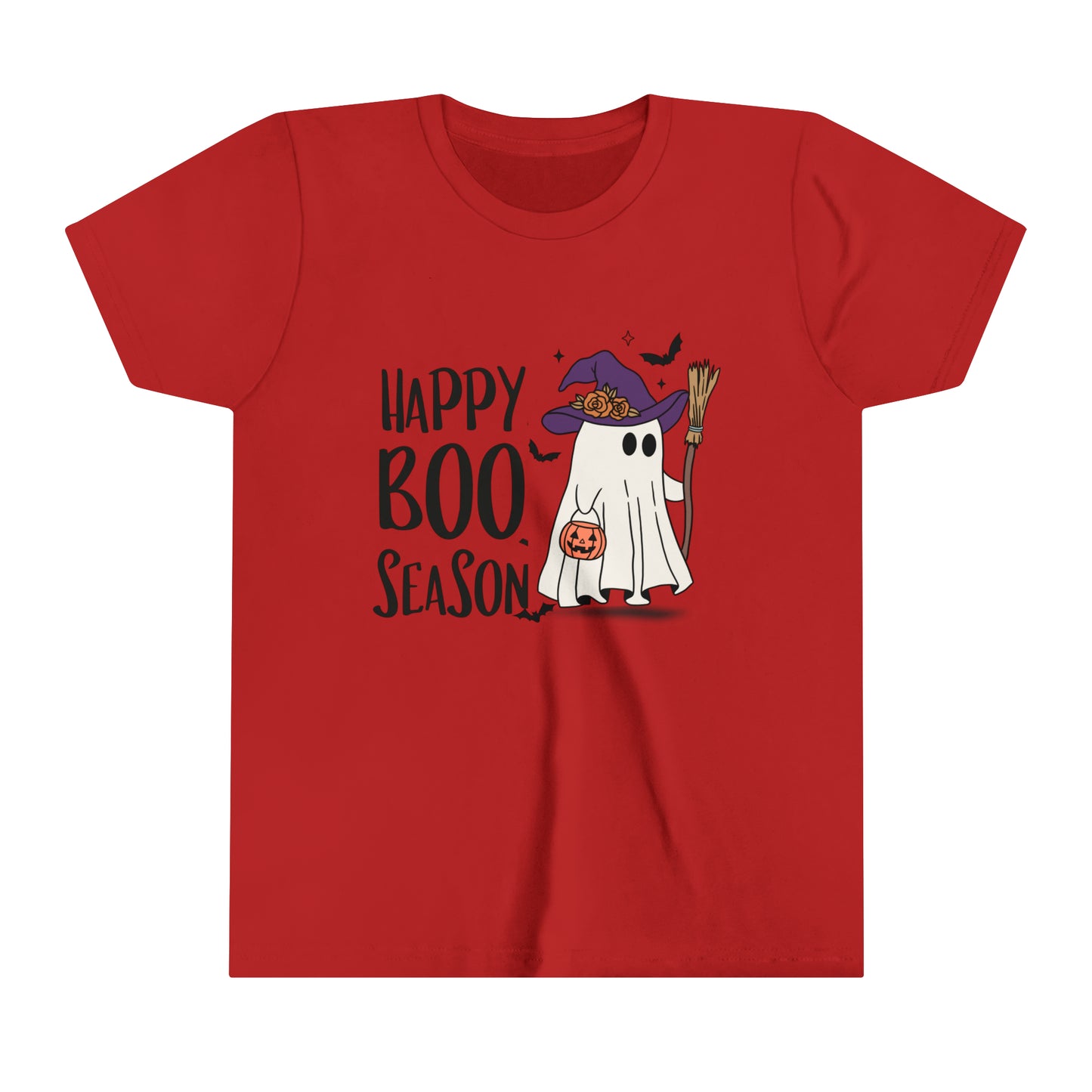 T-shirt à manches courtes pour jeunes - Halloween - Petit Fantôme - 21