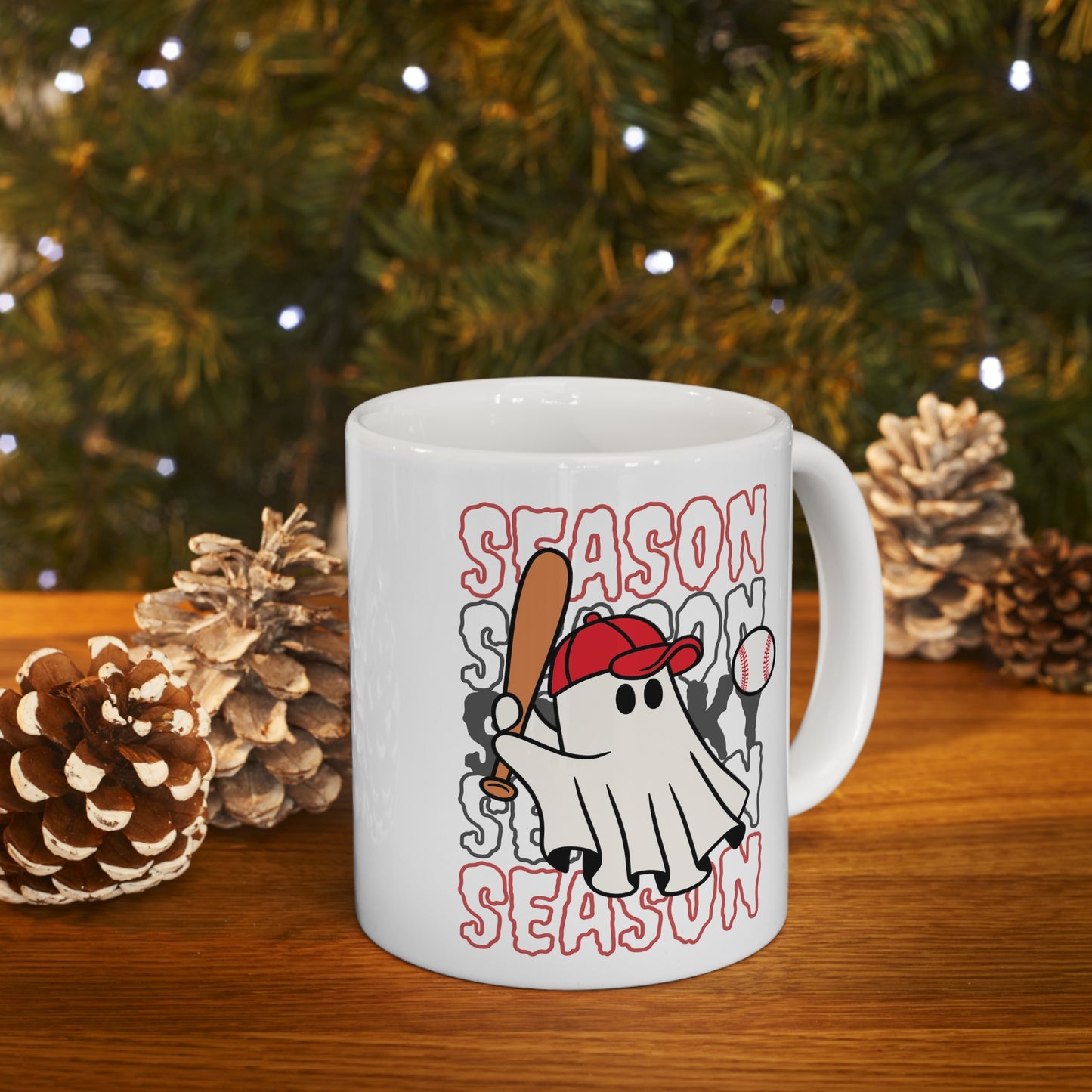 Taza de Cerámica 11oz - Halloween - Pequeño Fantasma - 19