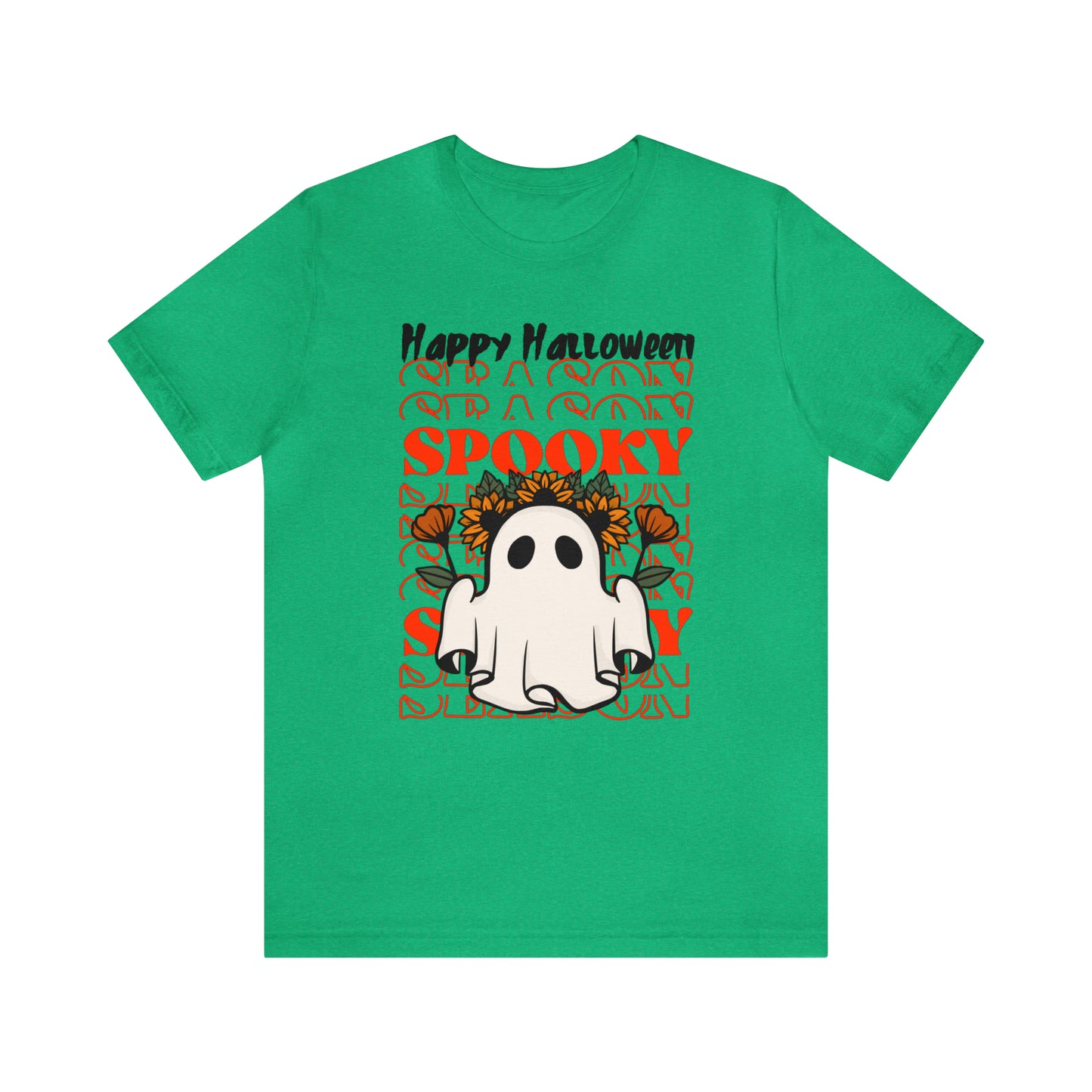 Camiseta de manga corta Unisex Jersey - Halloween - Pequeño Fantasma - 11