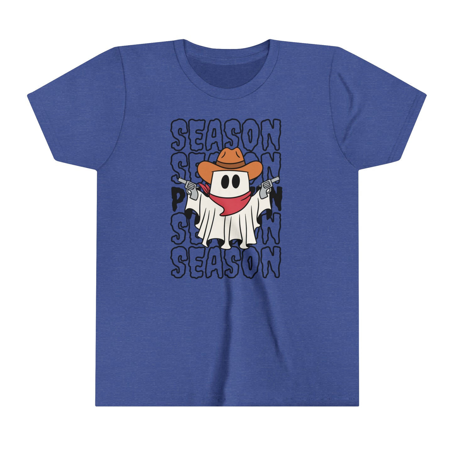 T-shirt à manches courtes pour jeunes - Halloween - Petit Fantôme - 17