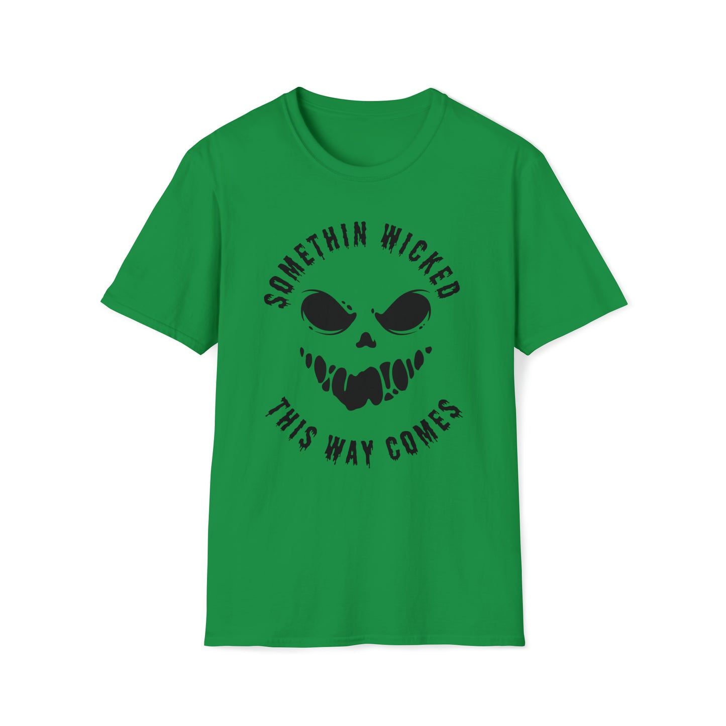 Camiseta Softstyle unisex - Halloween - Algo malvado - 02