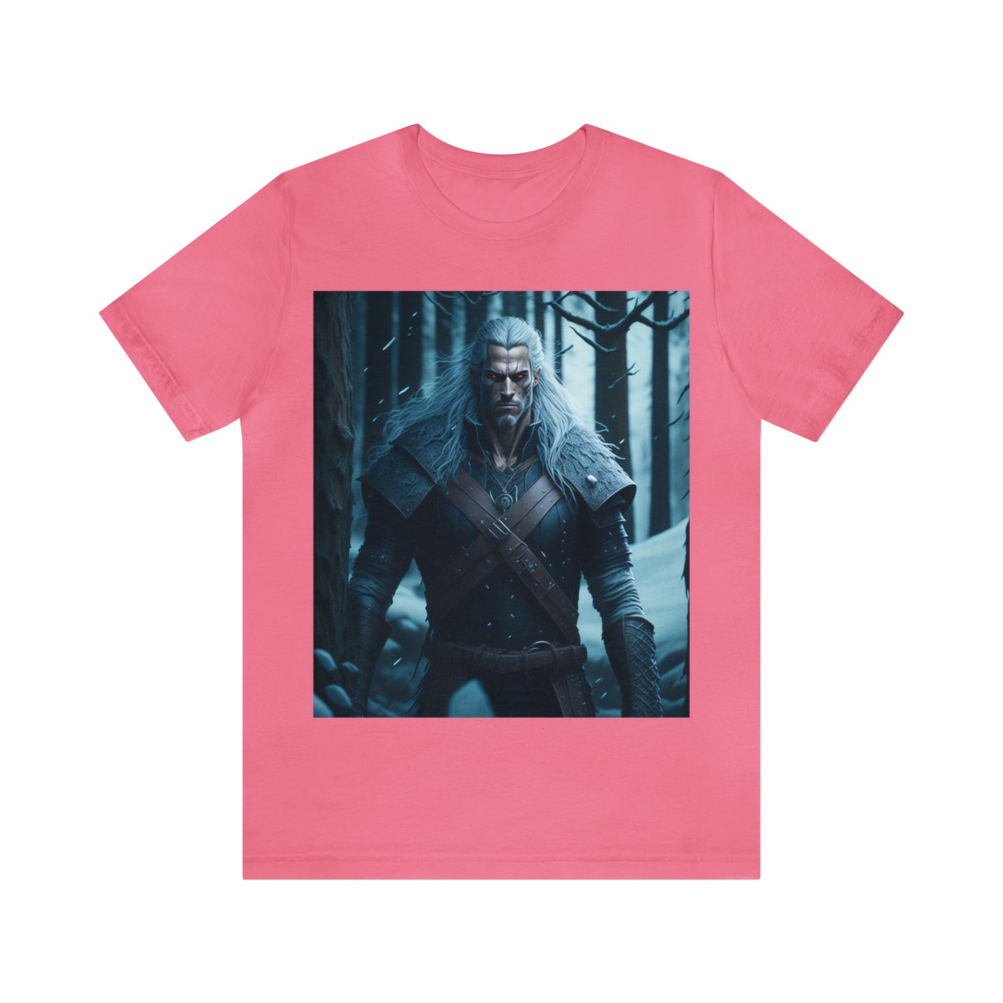 Camiseta de manga corta Unisex Jersey - Halloween Witch man AI - 01