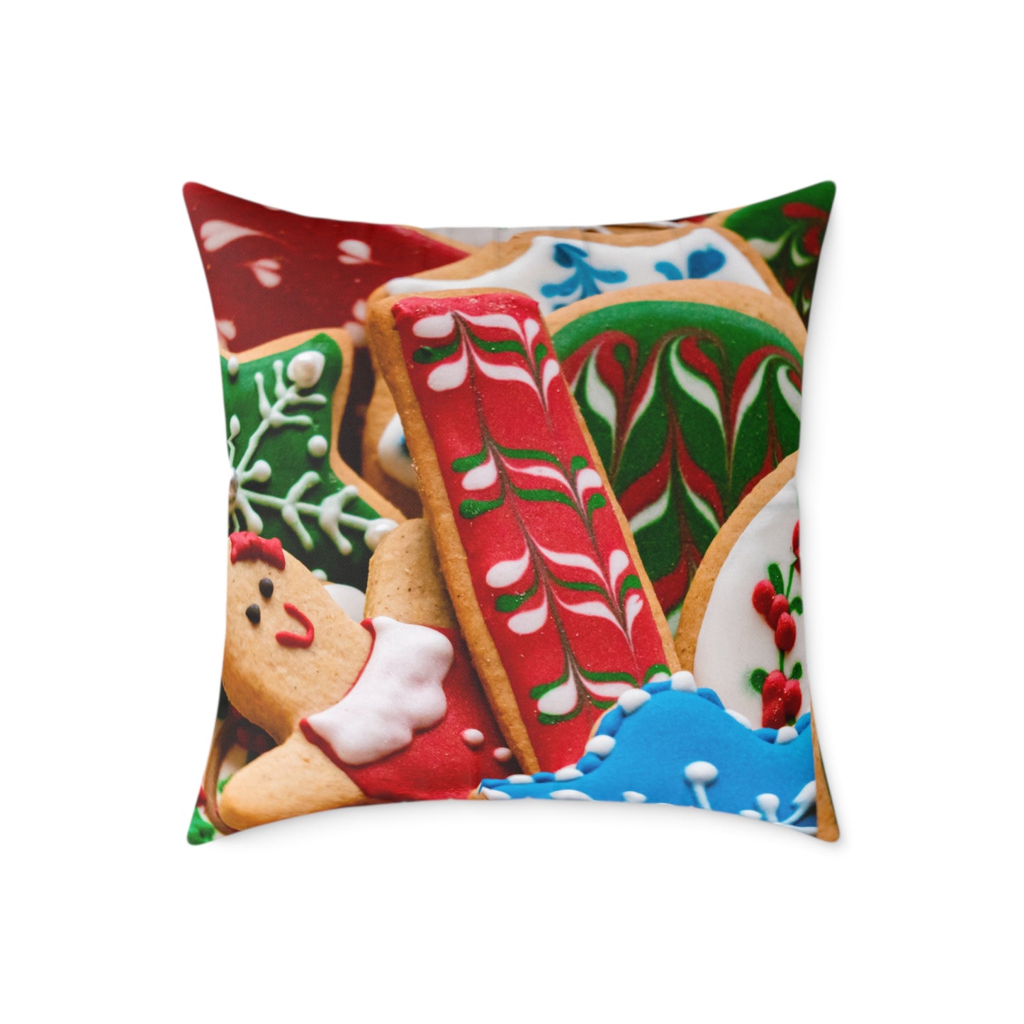Cojín Poliéster Hilado - Feliz Navidad - Objetos
