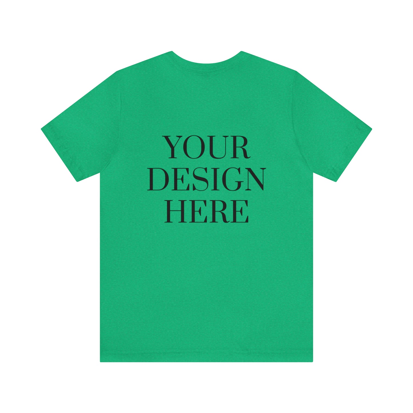 Camiseta de manga corta unisex Jersey - Personalizada - Tu diseño aquí - 01