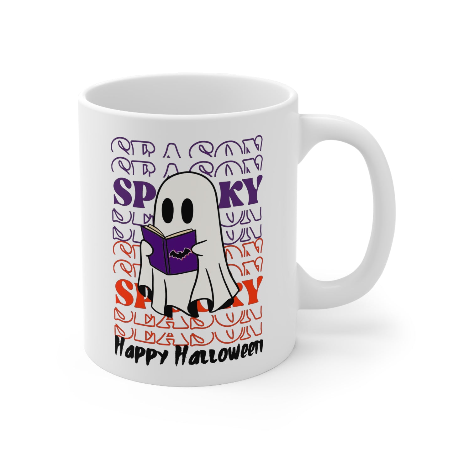Mug en céramique 11oz - Halloween - Petit Fantôme - 07