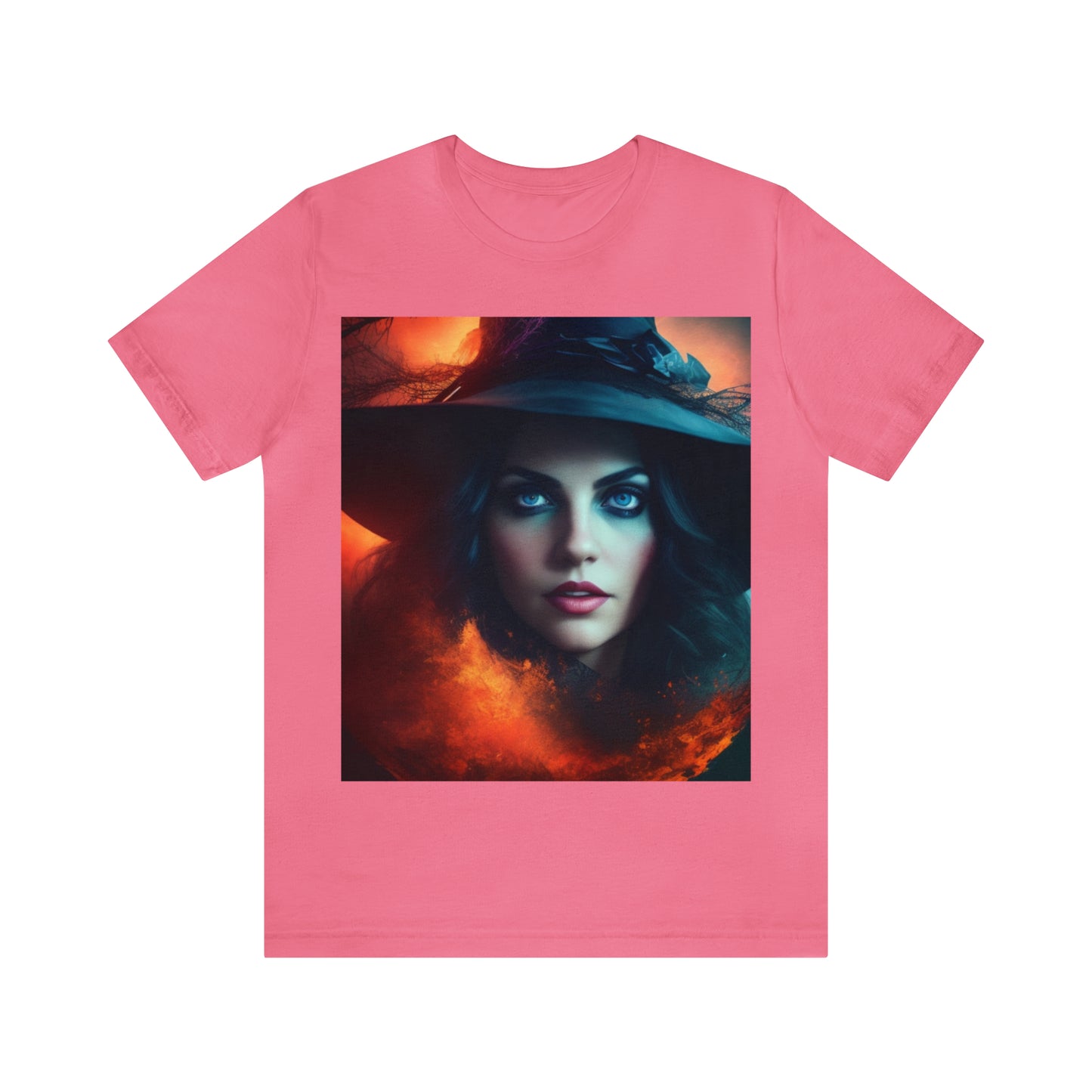 Camiseta de manga corta unisex Jersey - Halloween Witch AI - 07