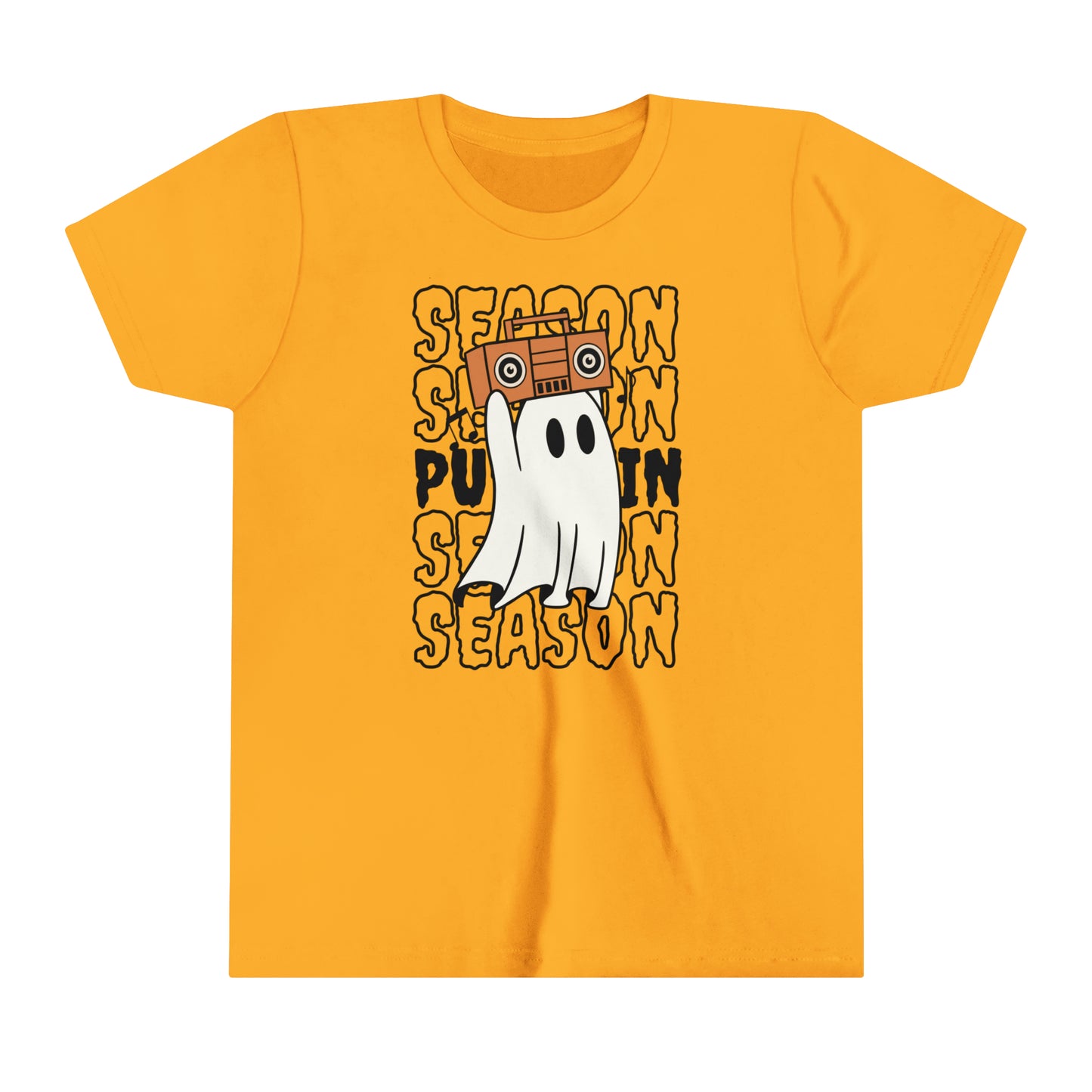 T-shirt à manches courtes pour jeunes - Halloween - Petit Fantôme - 15