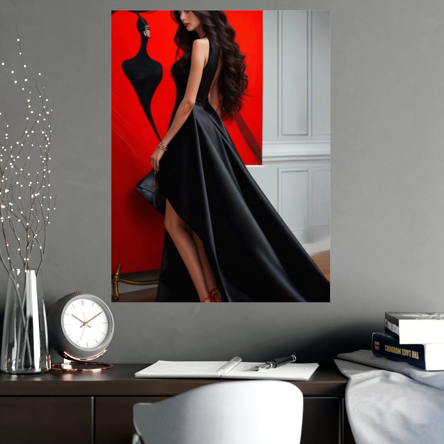 Posters - Elegant woman - Vertical Matte Posters - 02