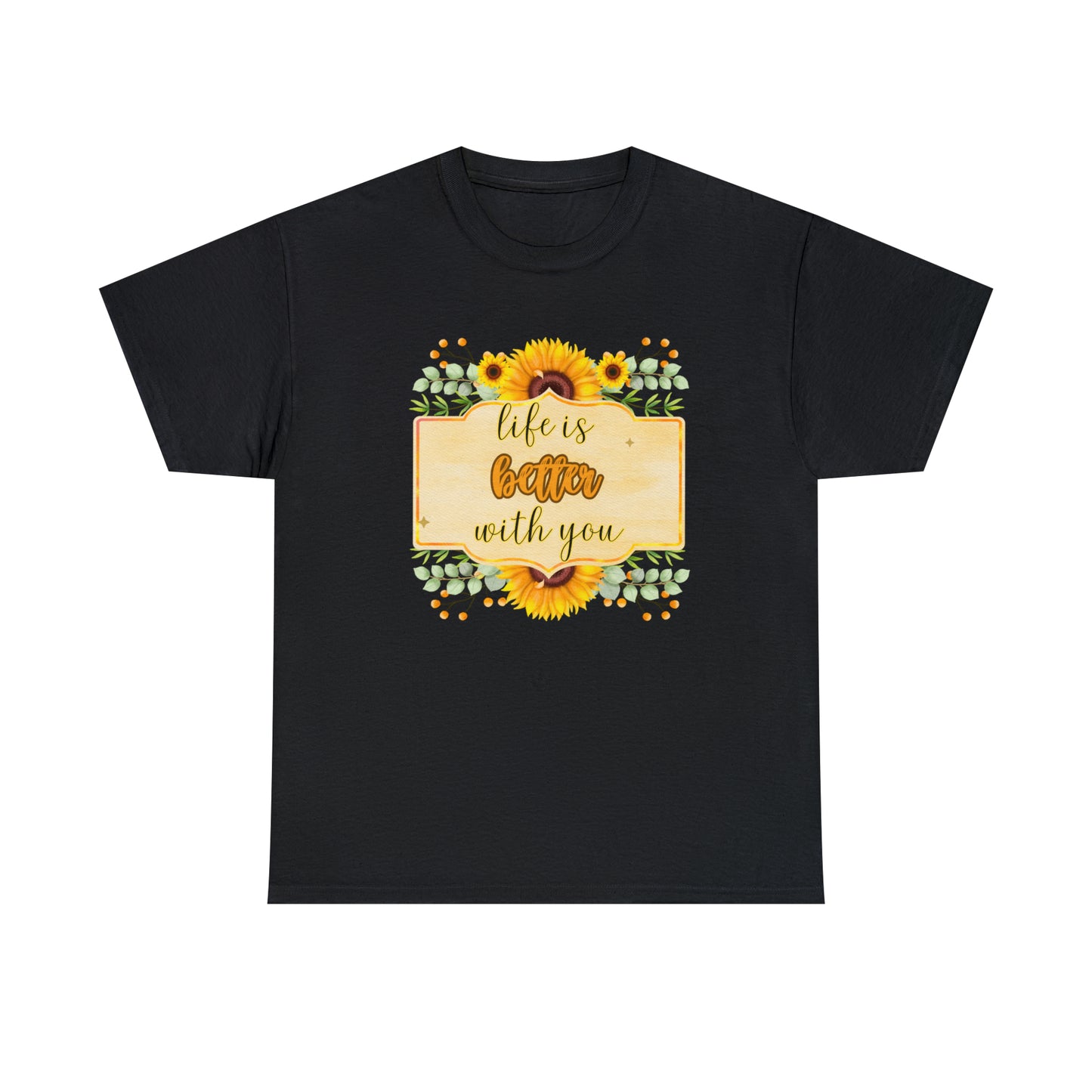 Camiseta unisex de algodón pesado - Amor y libertad - 08
