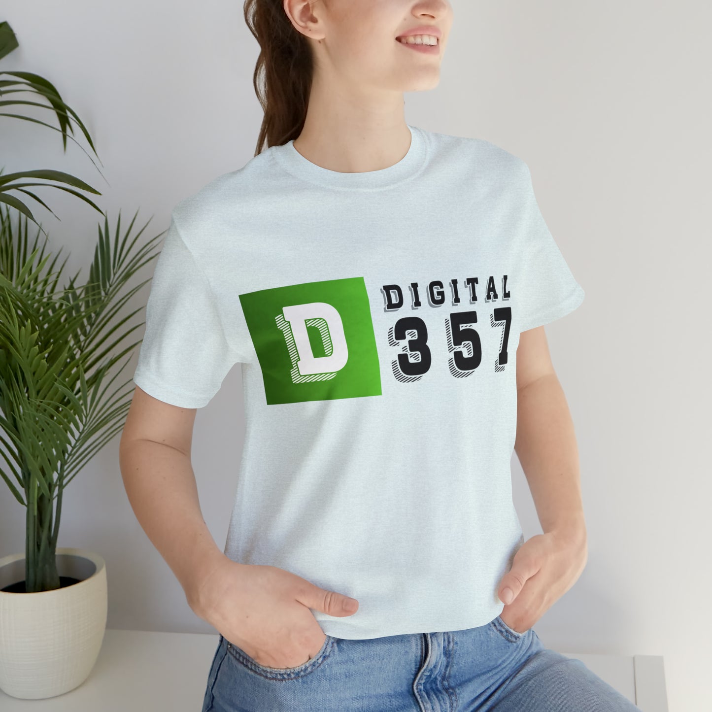Camiseta de manga corta de jersey unisex - Nuestra marca - 01