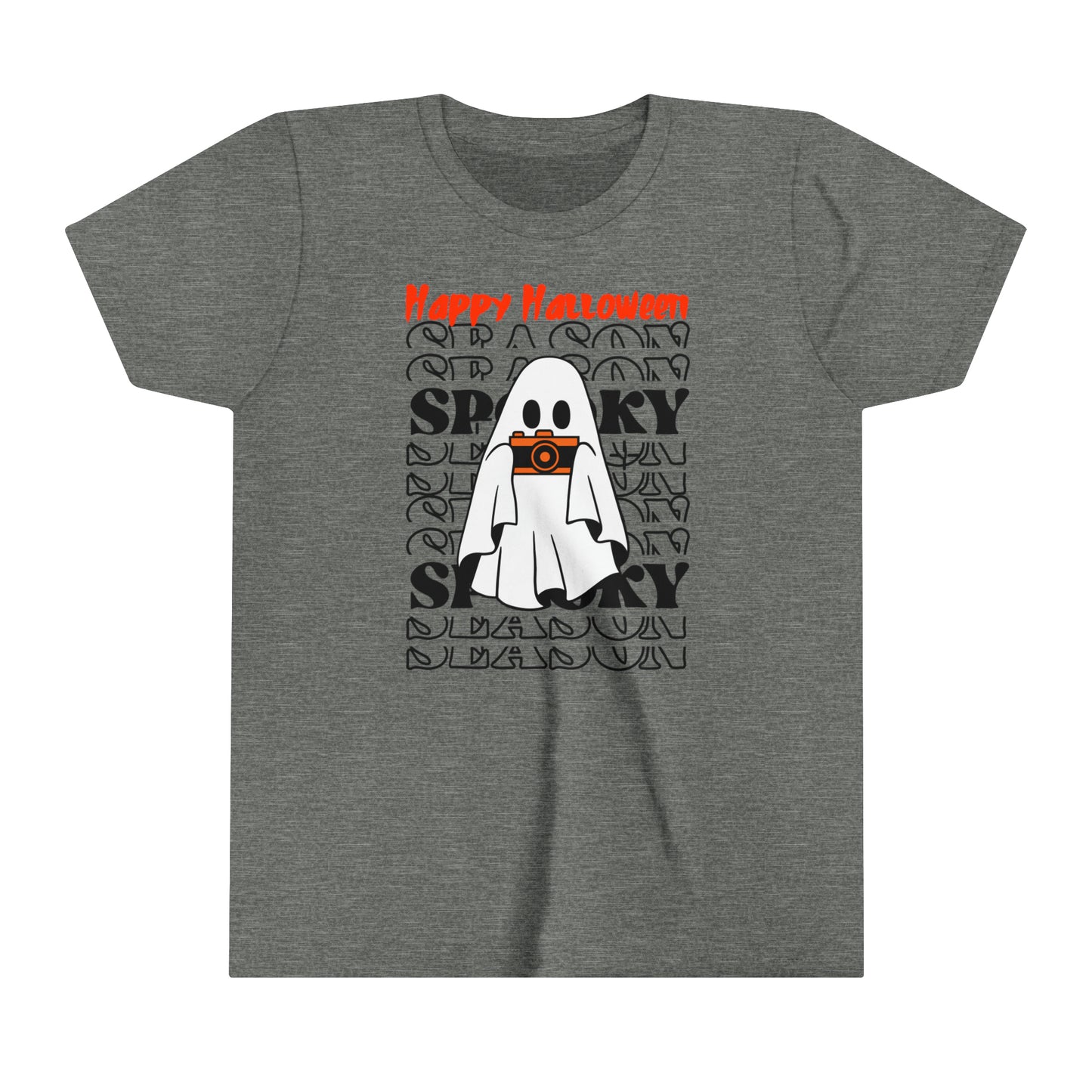 T-shirt à manches courtes pour jeunes - Halloween - Petit Fantôme - 08