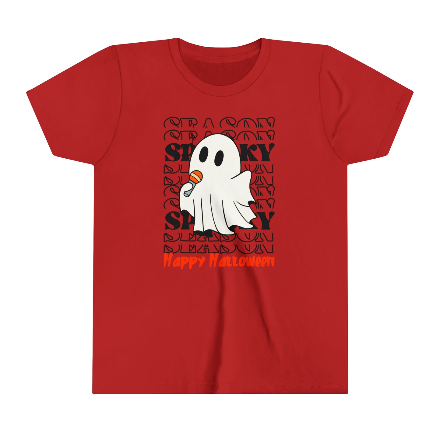 T-shirt à manches courtes pour jeunes - Halloween - Petit Fantôme - 06