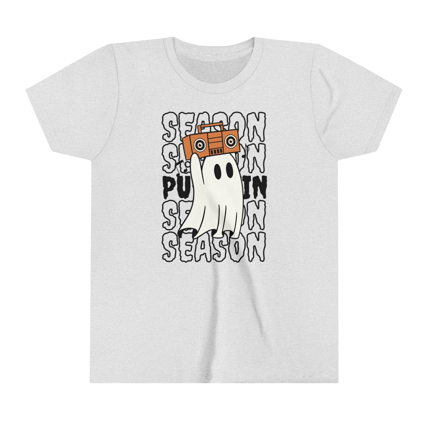 T-shirt à manches courtes pour jeunes - Halloween - Petit Fantôme - 15