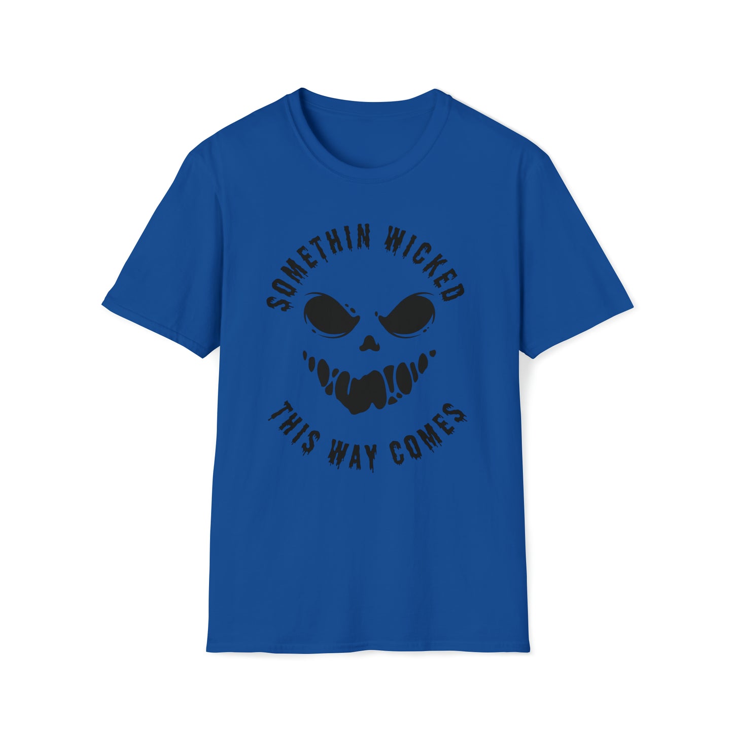 Camiseta Softstyle unisex - Halloween - Algo malvado - 02