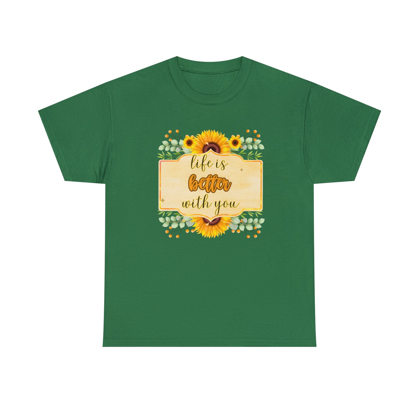 Camiseta unisex de algodón pesado - Amor y libertad - 08
