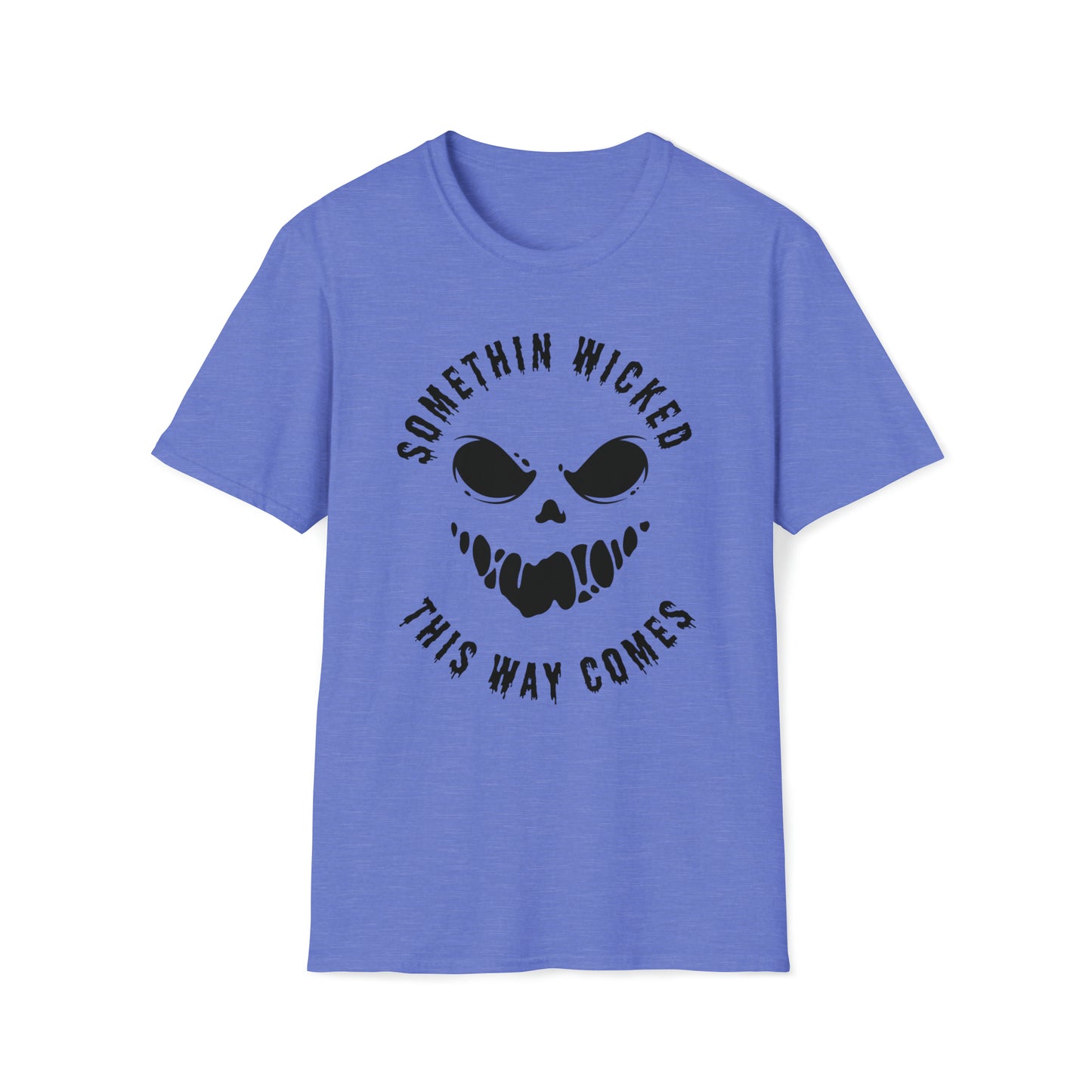 Camiseta Softstyle unisex - Halloween - Algo malvado - 02
