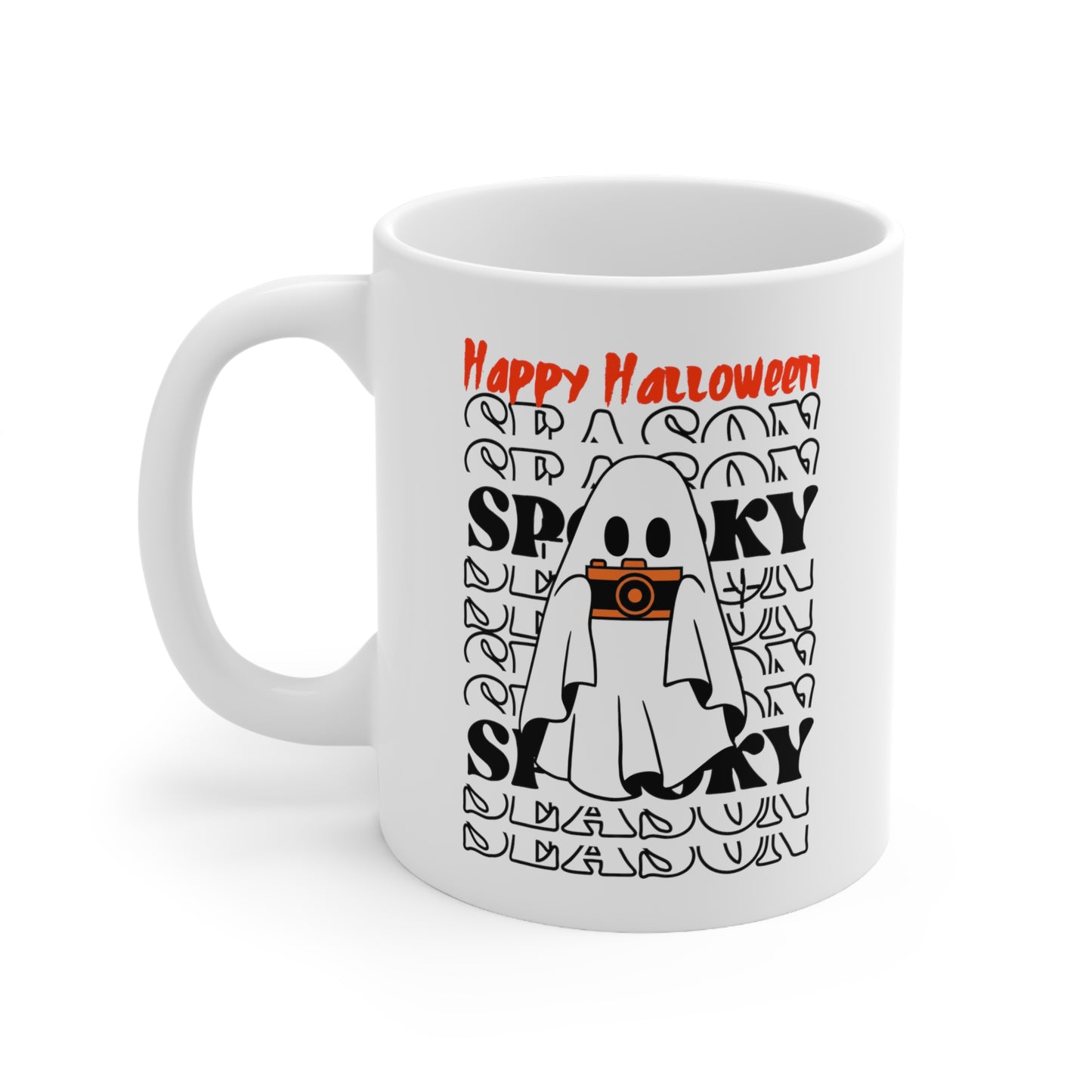 Mug en céramique 11oz - Halloween - Petit Fantôme - 08