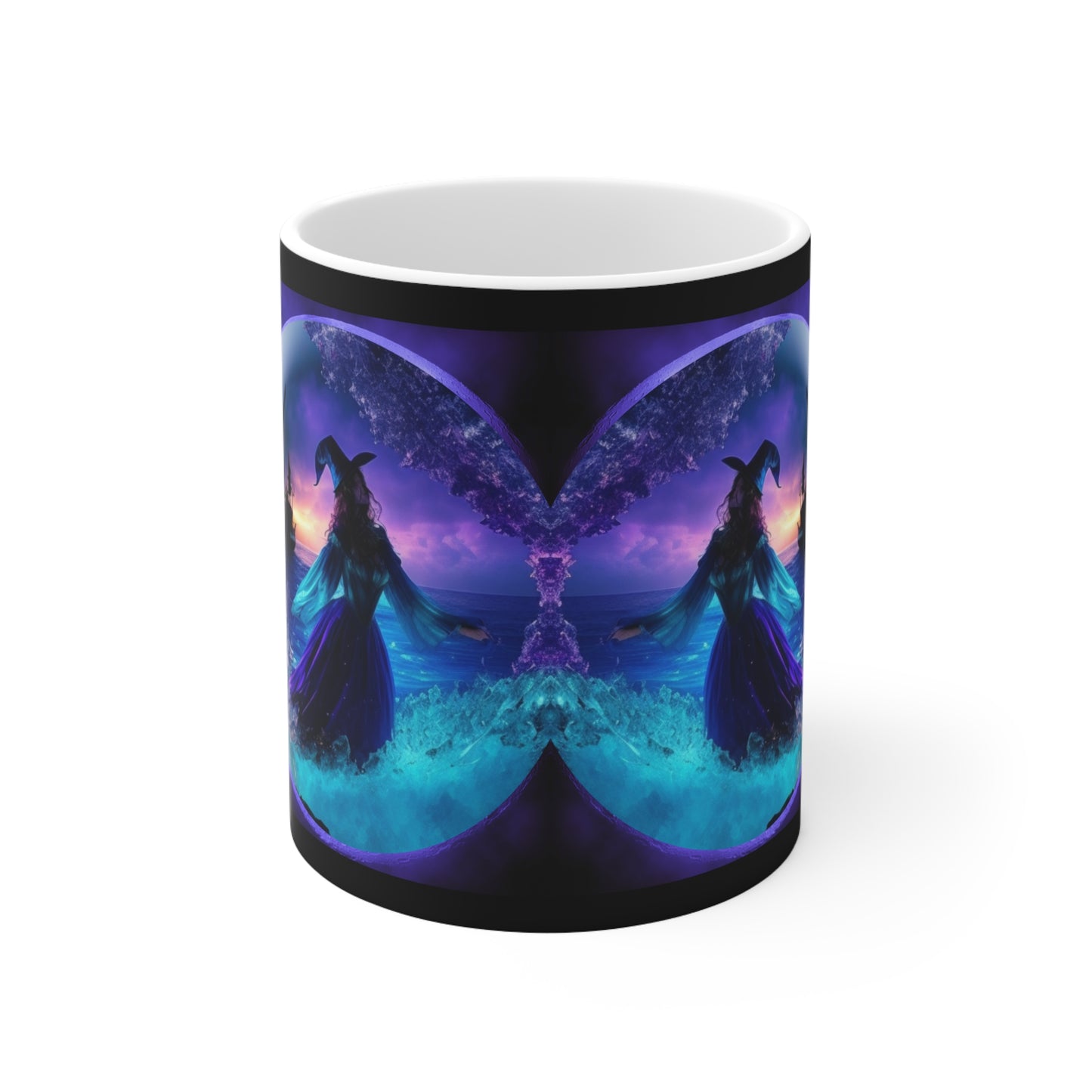 Taza de Cerámica 11oz - Bruja de Halloween AI - 02