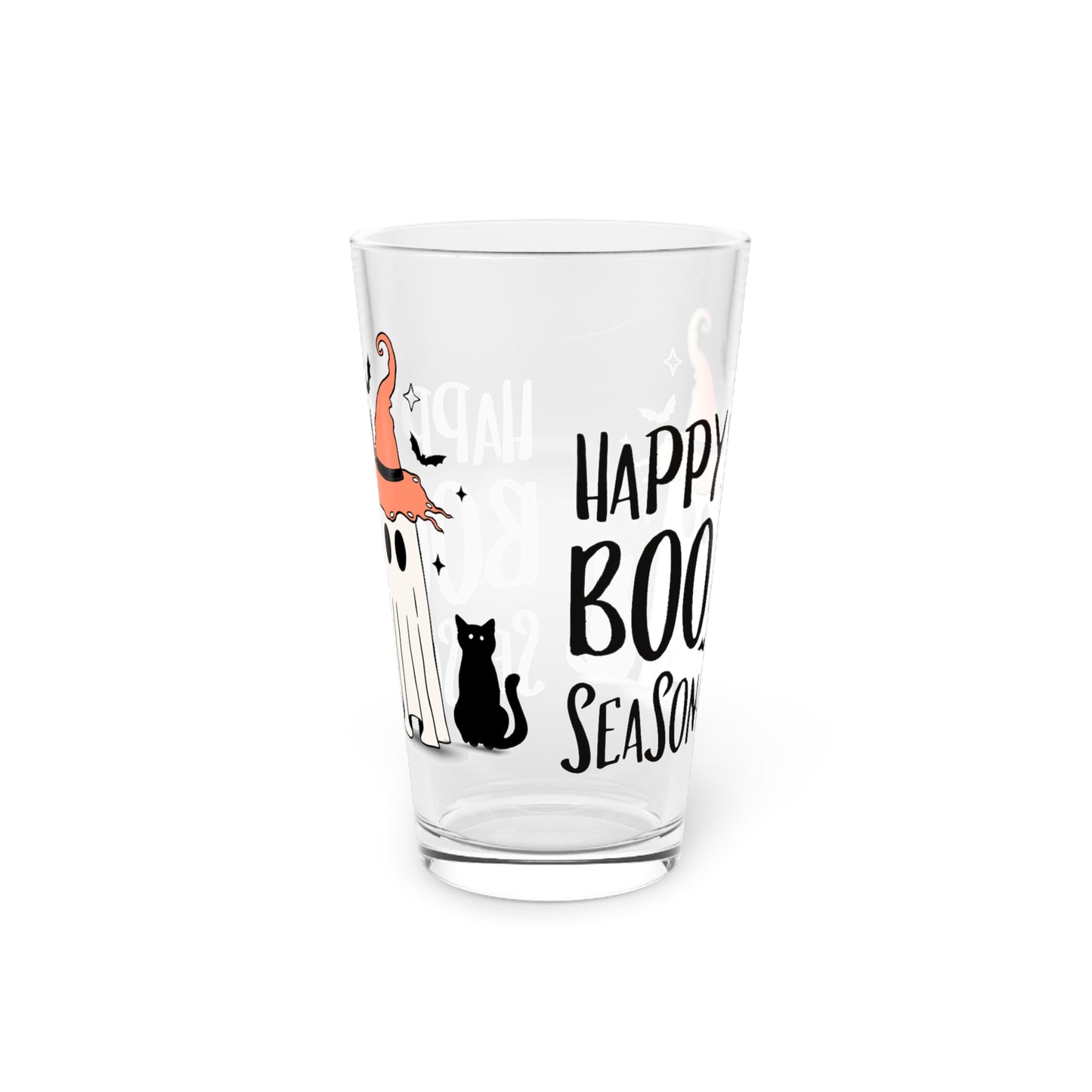 Vaso de pinta, 16 oz - Halloween - Pequeño fantasma - 22