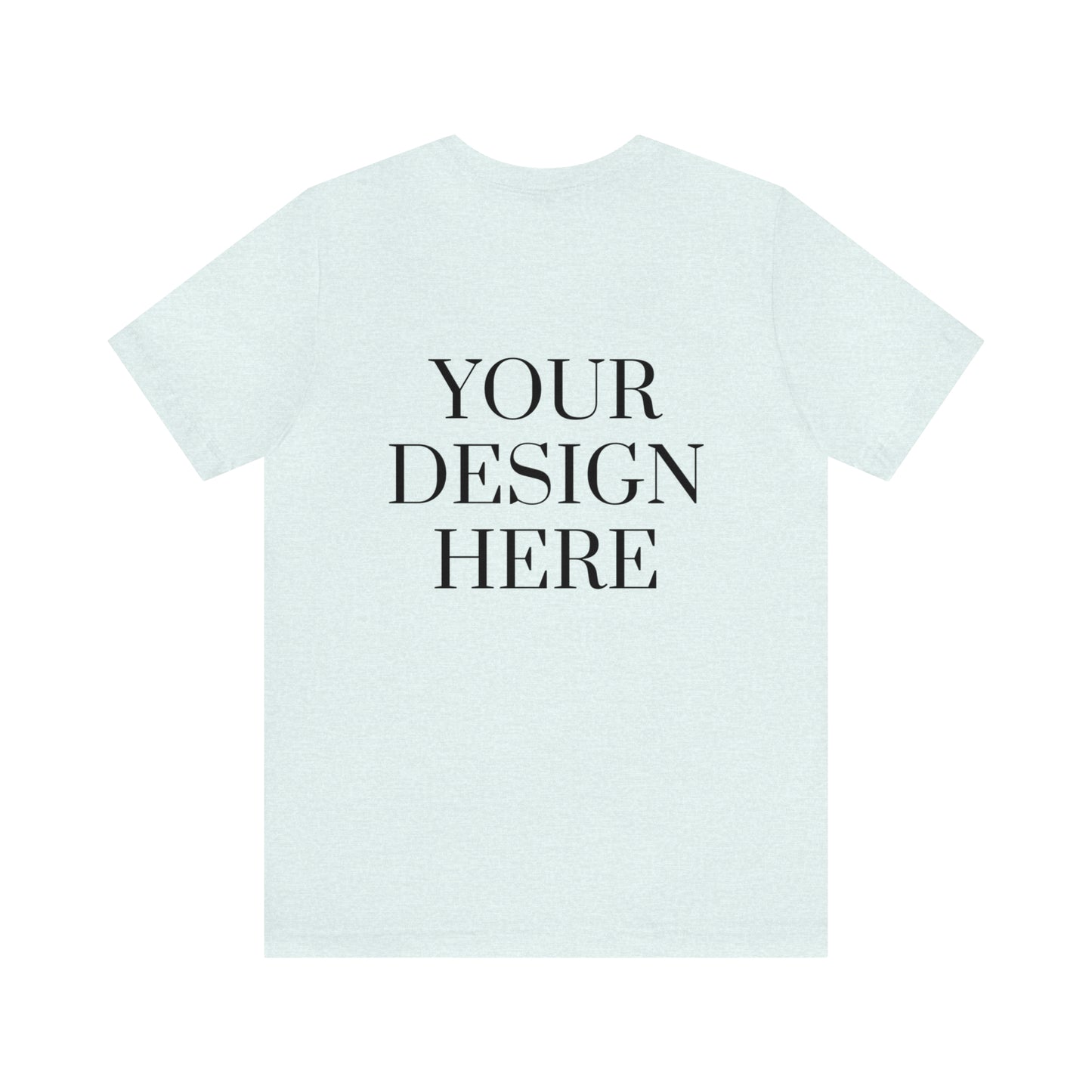 Camiseta de manga corta unisex Jersey - Personalizada - Tu diseño aquí - 01