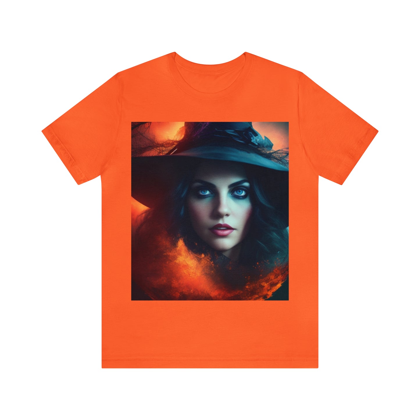 Camiseta de manga corta unisex Jersey - Halloween Witch AI - 07