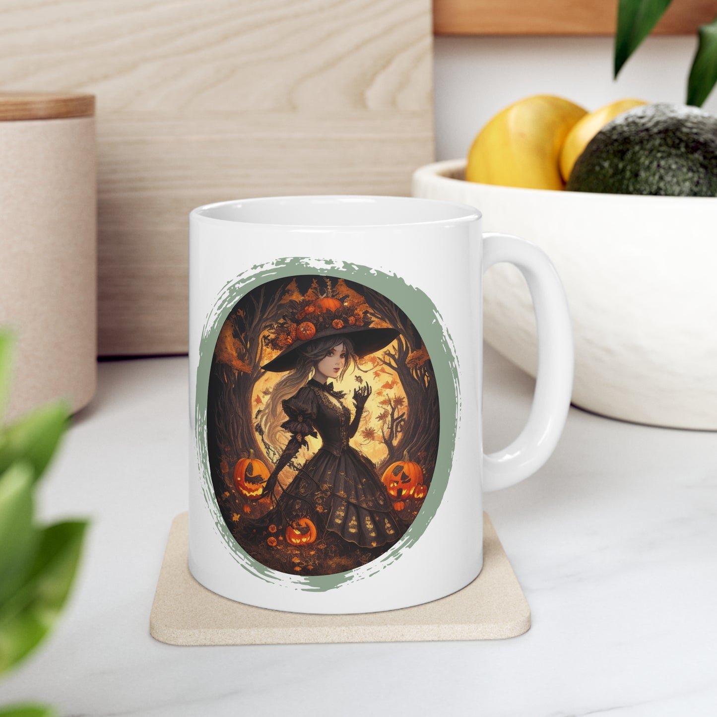 Taza de Cerámica 11oz - Halloween - Miss Bruja - 01