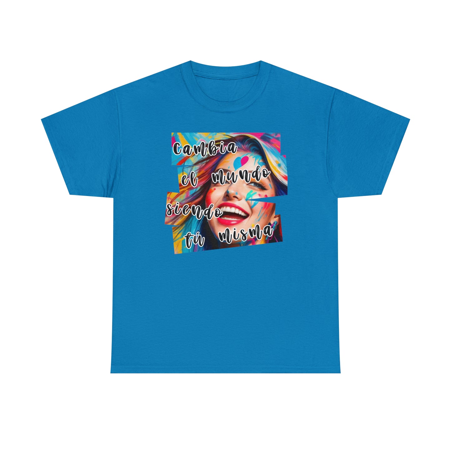 Camiseta unisex de algodón pesado - Amor y libertad - 01
