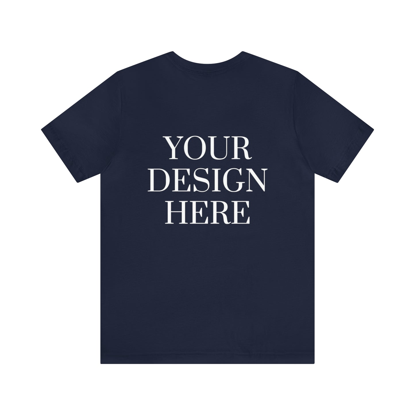 Camiseta de manga corta unisex Jersey - Personalizada - Tu diseño aquí - 02