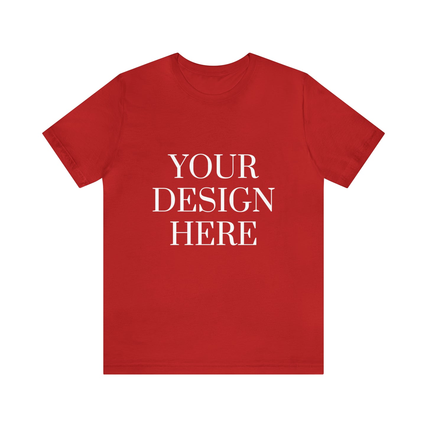 Camiseta de manga corta unisex Jersey - Personalizada - Tu diseño aquí - 02