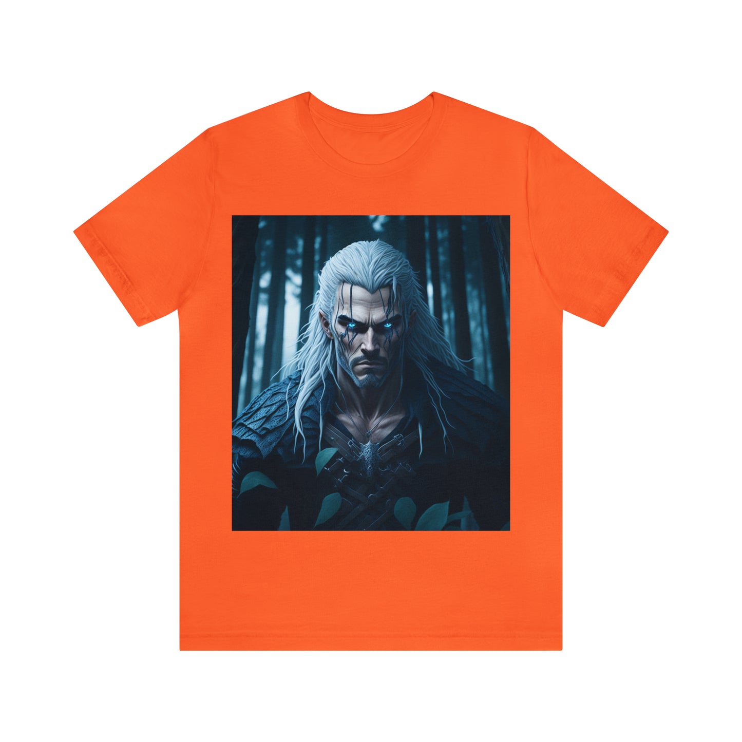 Camiseta de manga corta Unisex Jersey - Halloween Witch man AI - 02