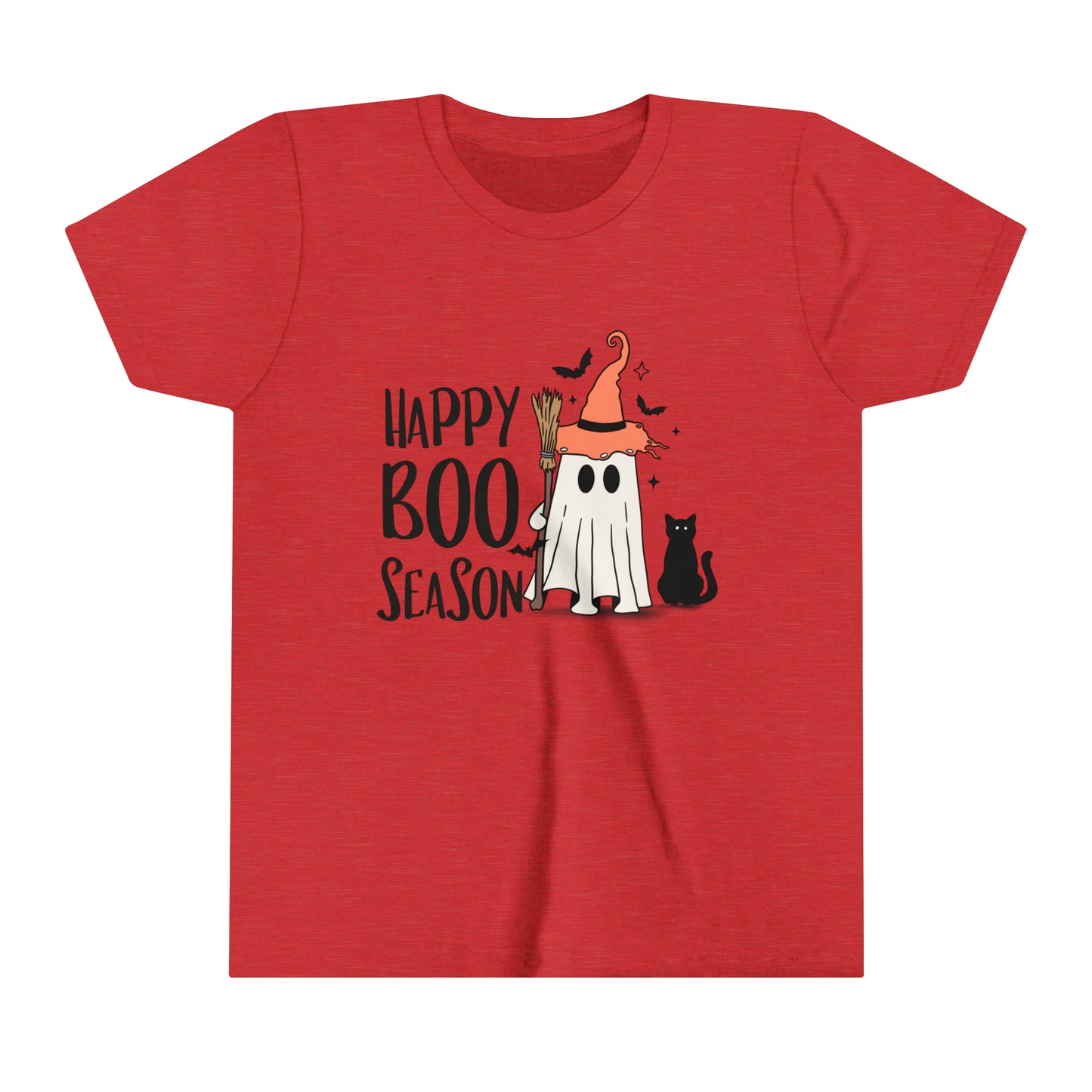 T-shirt à manches courtes pour jeunes - Halloween - Petit Fantôme - 22