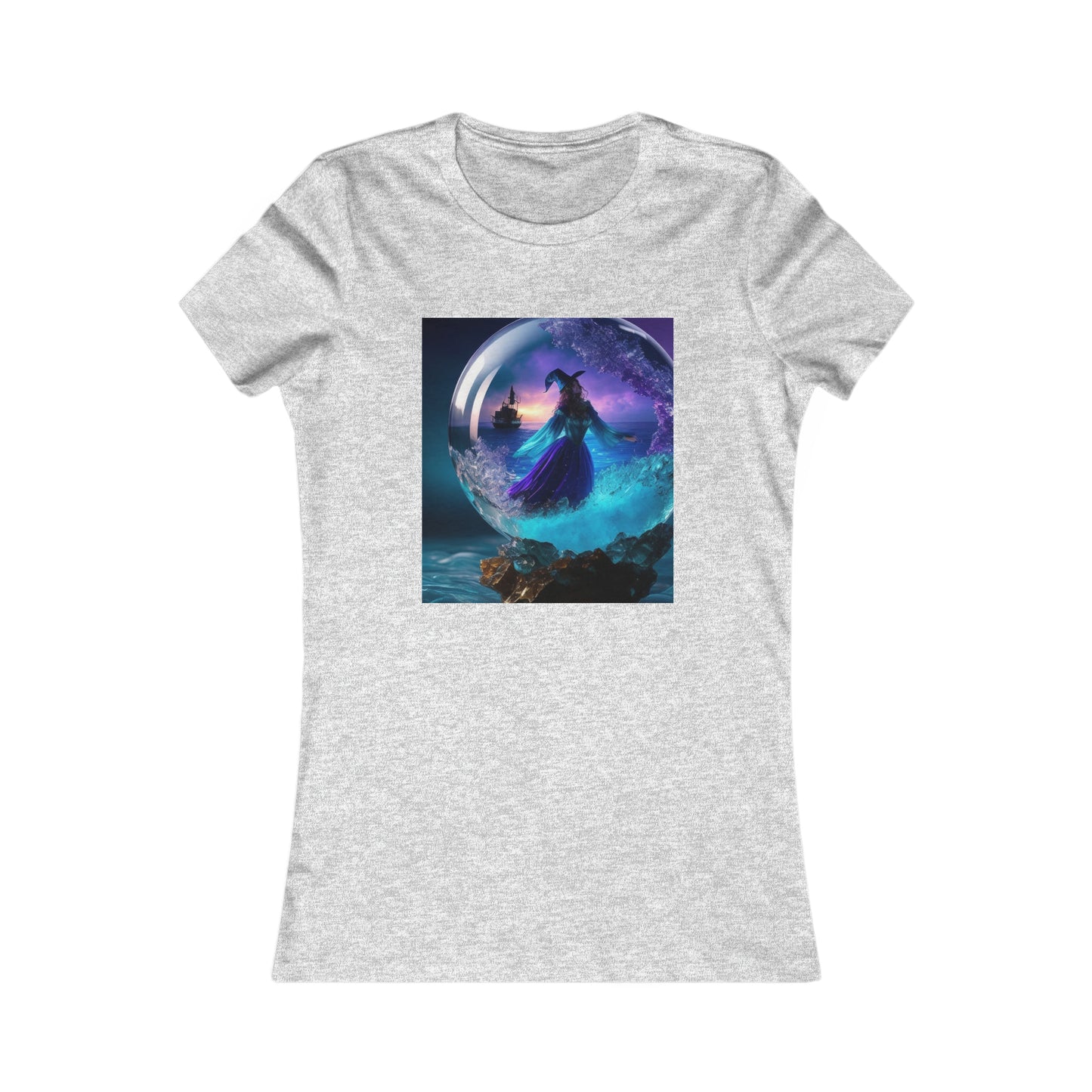 Camiseta favorita de las mujeres - Halloween Witch AI - 01